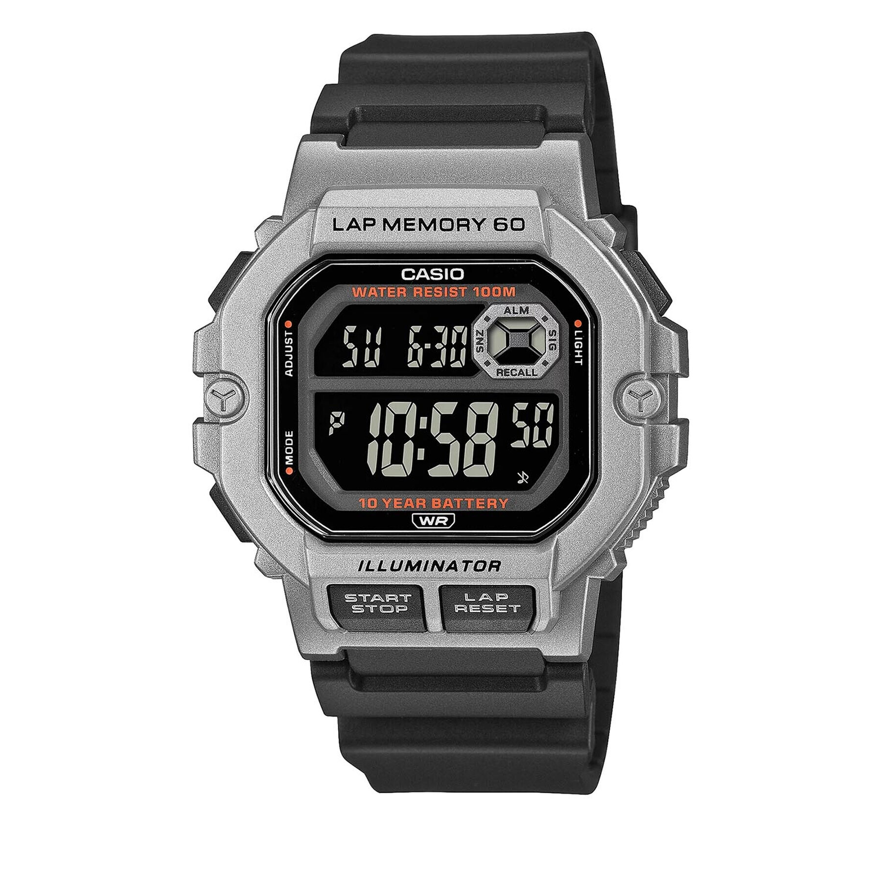 Casio Часовник WS-1400H-1BVEF Черен - Pepit.bg