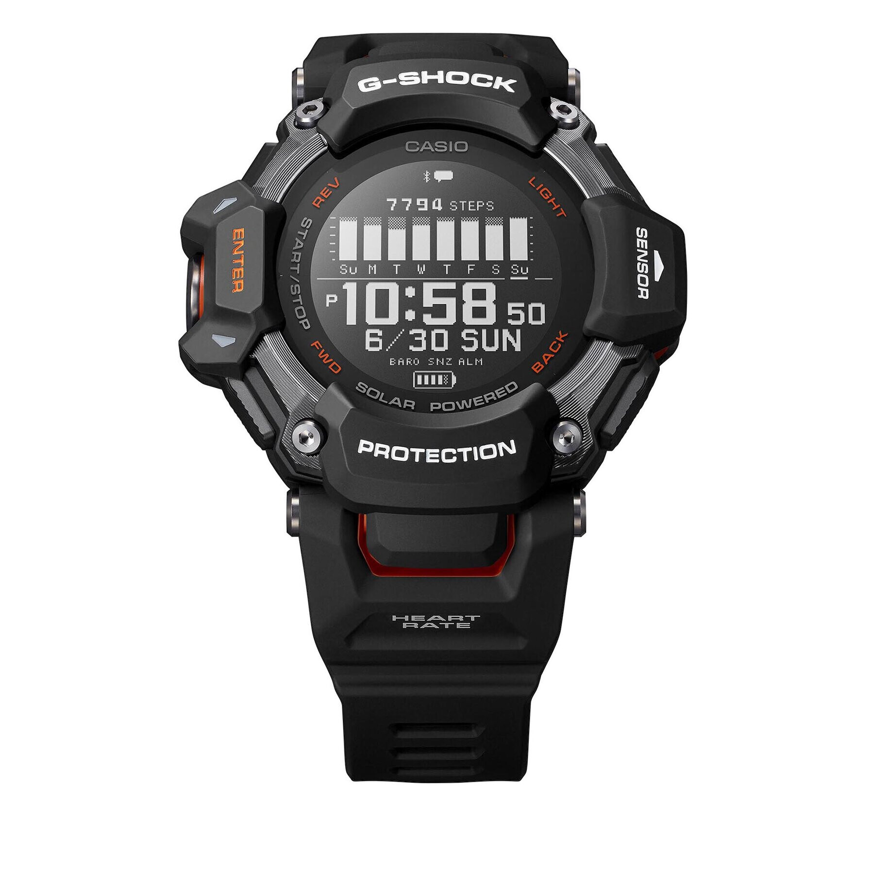 Casio Smartwatch GBD-H2000-1AER Черен - Pepit.bg