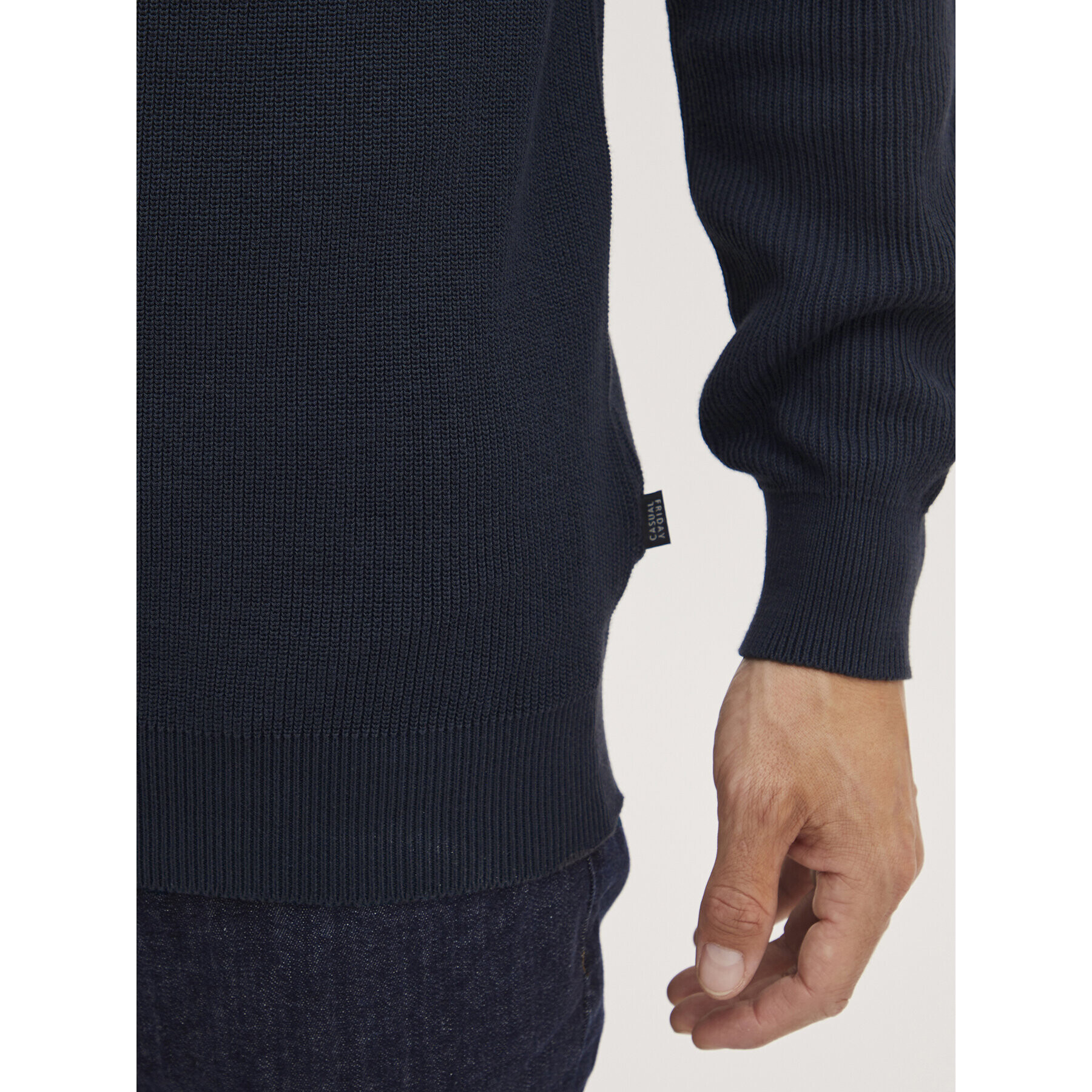 Casual Friday Пуловер 20504503 Тъмносин Regular Fit - Pepit.bg