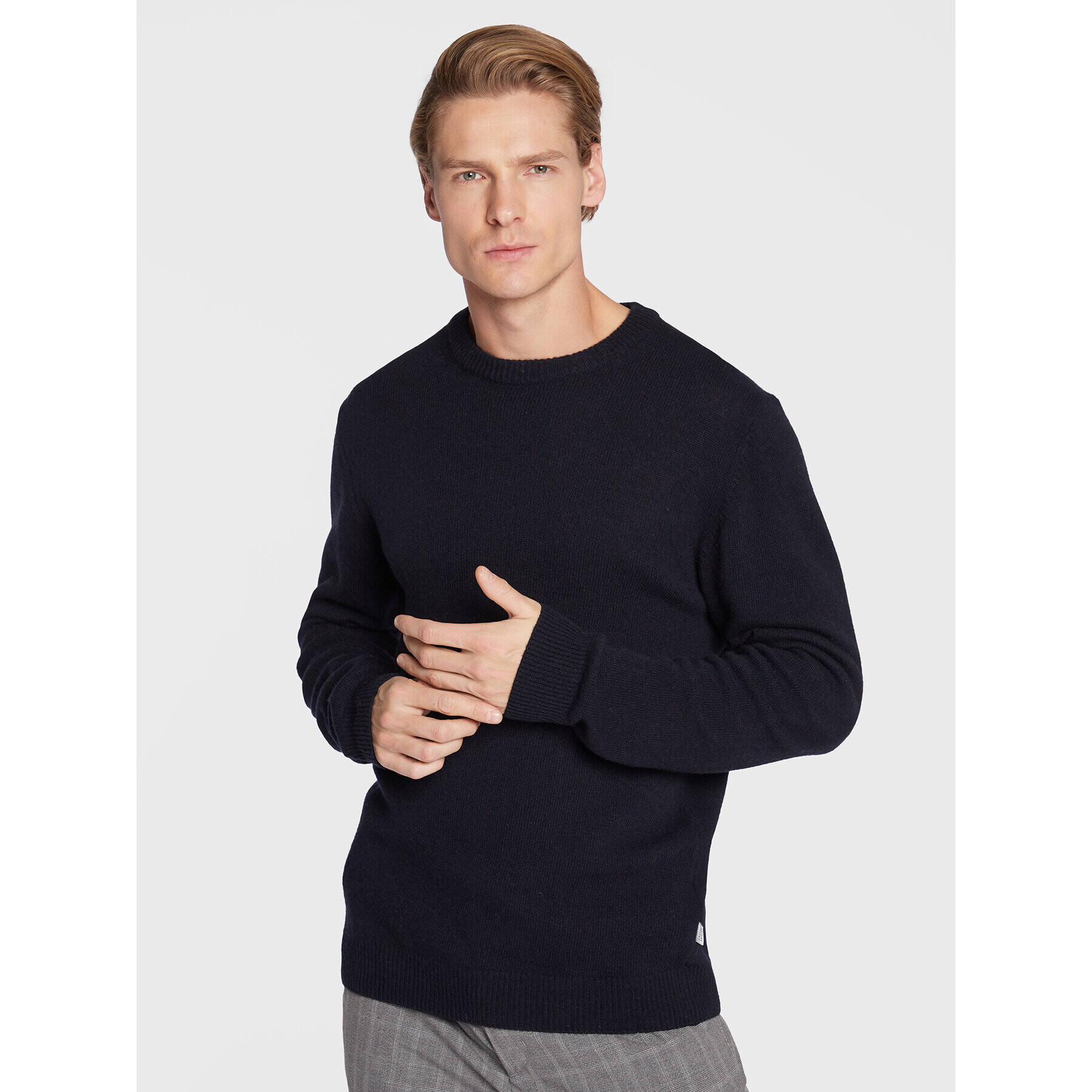 Casual Friday Пуловер Karl 20503970 Тъмносин Regular Fit - Pepit.bg