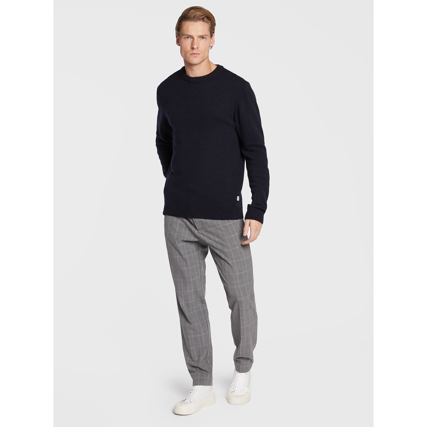 Casual Friday Пуловер Karl 20503970 Тъмносин Regular Fit - Pepit.bg
