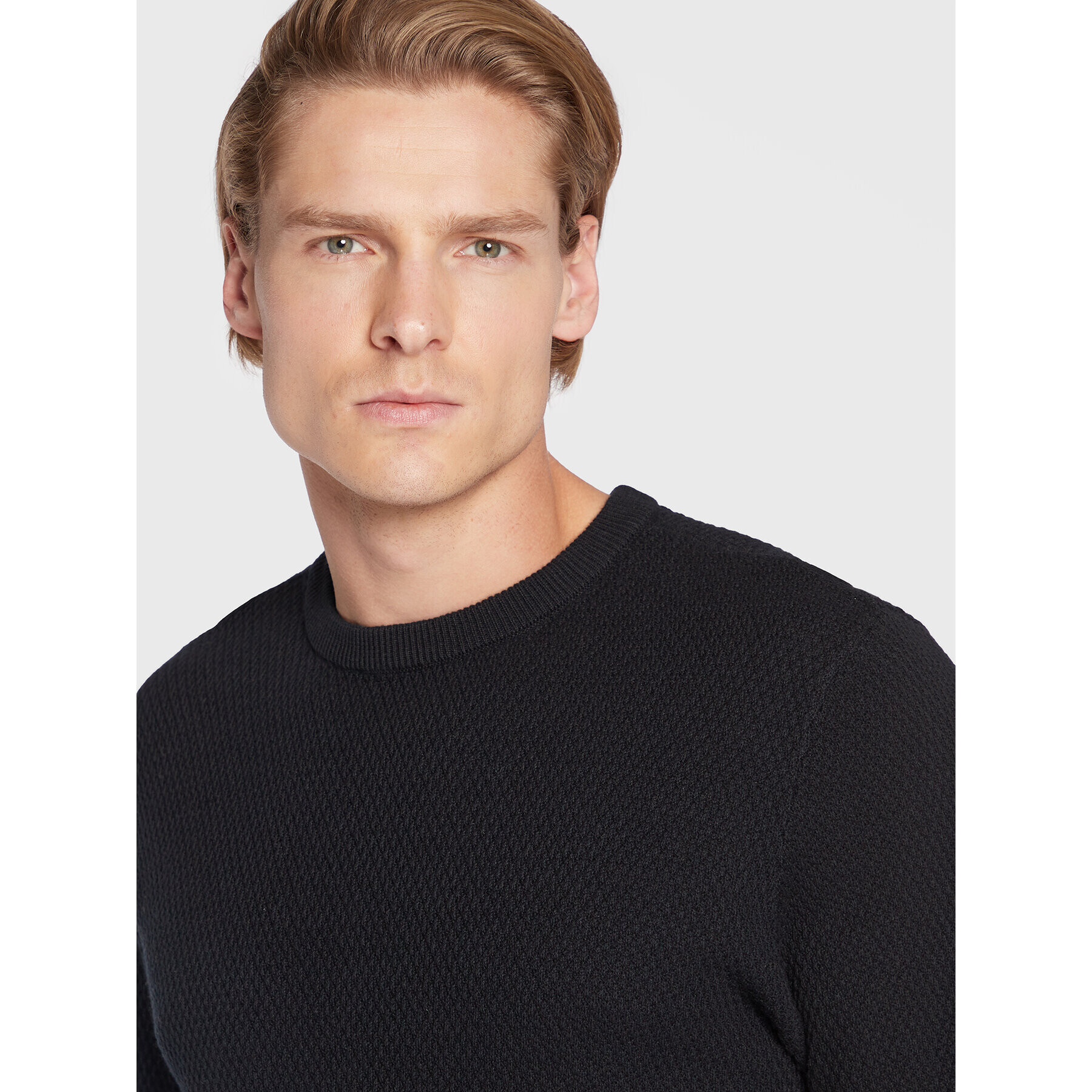 Casual Friday Пуловер Karlo 20503984 Черен Slim Fit - Pepit.bg