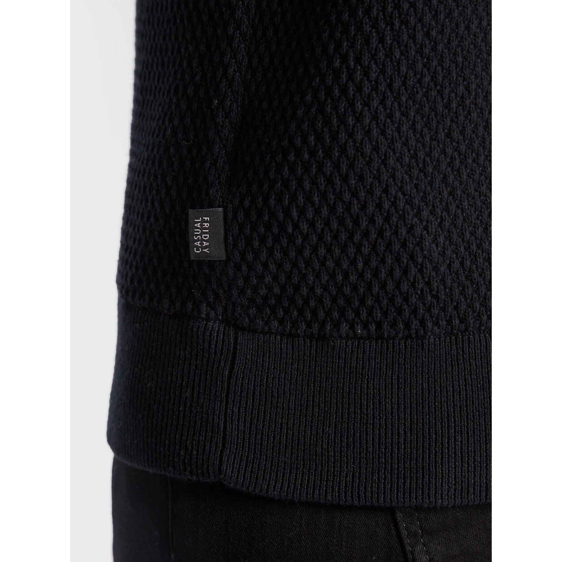 Casual Friday Пуловер Karlo 20503984 Черен Slim Fit - Pepit.bg