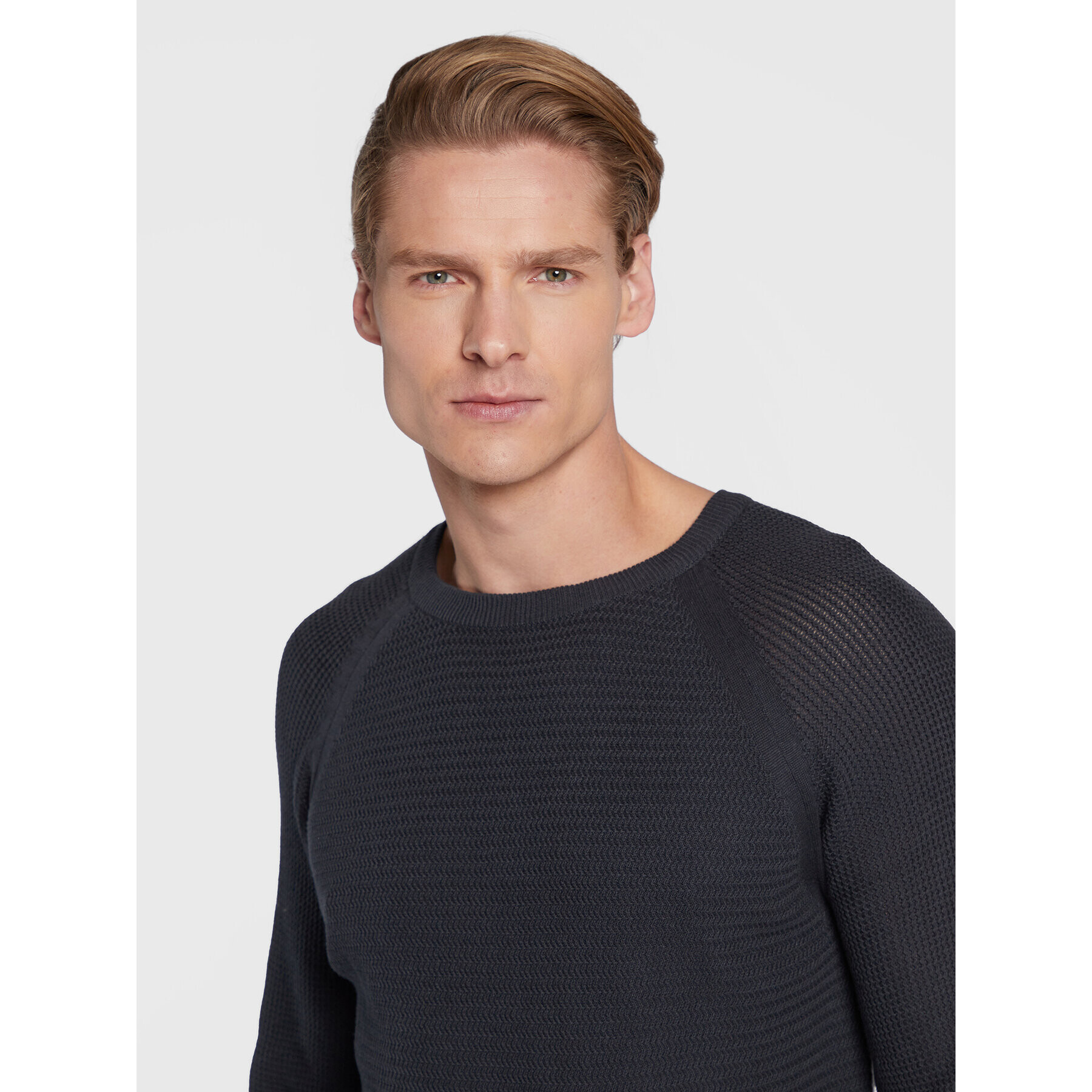 Casual Friday Пуловер Kristian 20504507 Тъмносин Regular Fit - Pepit.bg