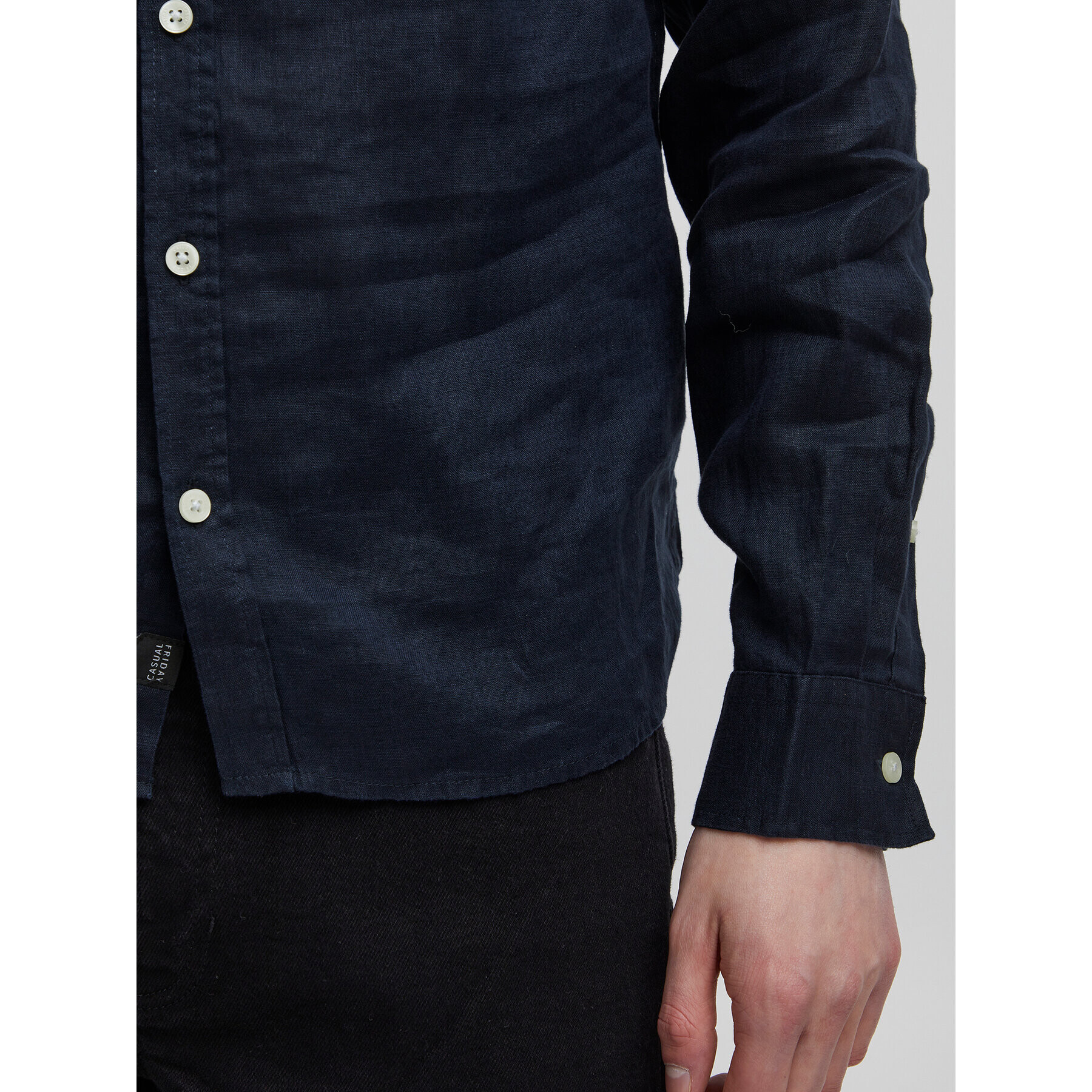 Casual Friday Риза 20504348 Тъмносин Regular Fit - Pepit.bg