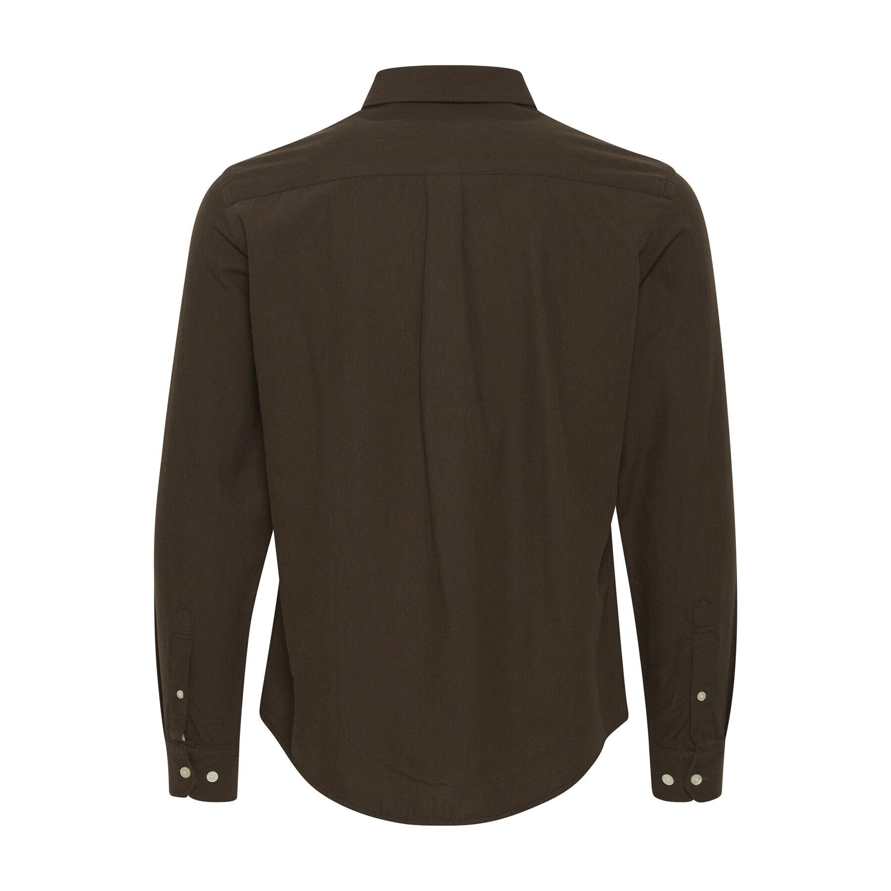 Casual Friday Риза 20504573 Кафяв Regular Fit - Pepit.bg