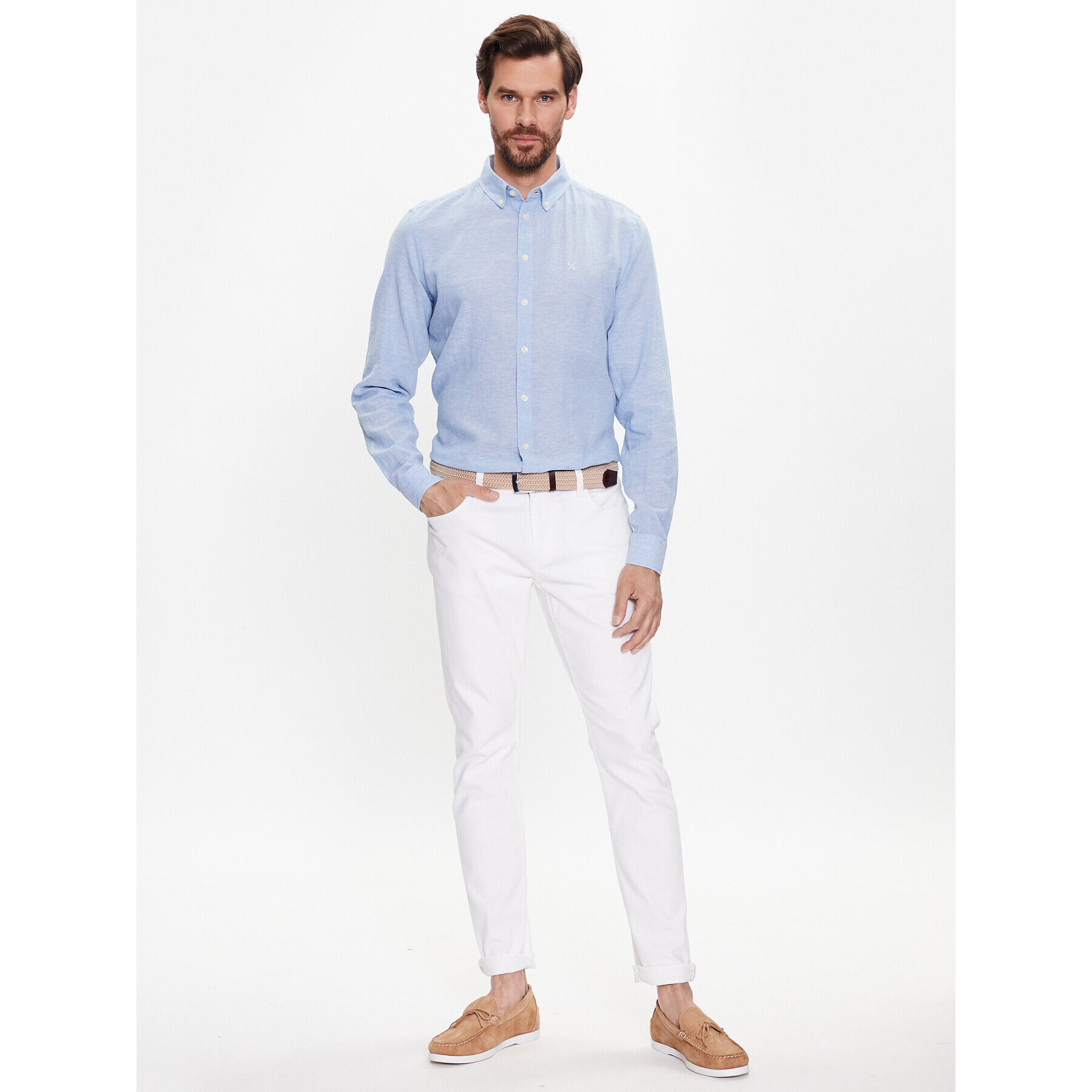 Casual Friday Риза 20504577 Син Regular Fit - Pepit.bg