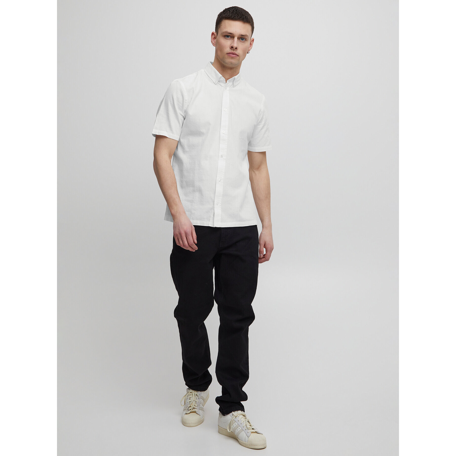 Casual Friday Риза 20504654 Бял Regular Fit - Pepit.bg