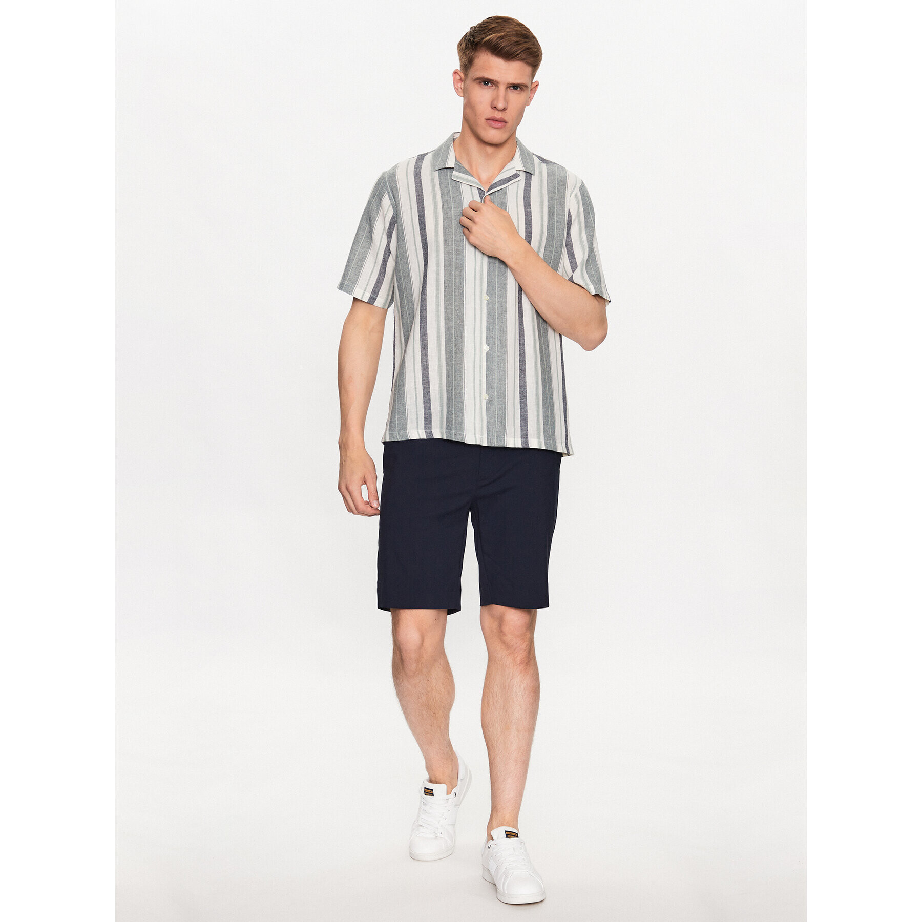 Casual Friday Риза 20504670 Син Regular Fit - Pepit.bg