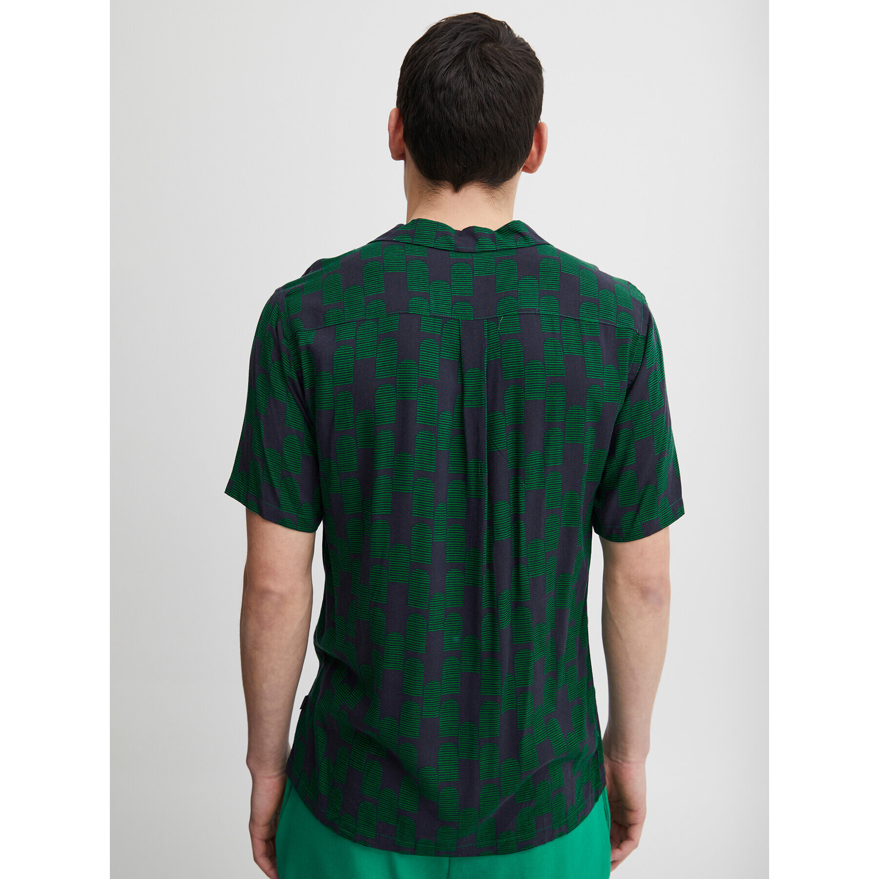 Casual Friday Риза 20504671 Зелен Regular Fit - Pepit.bg