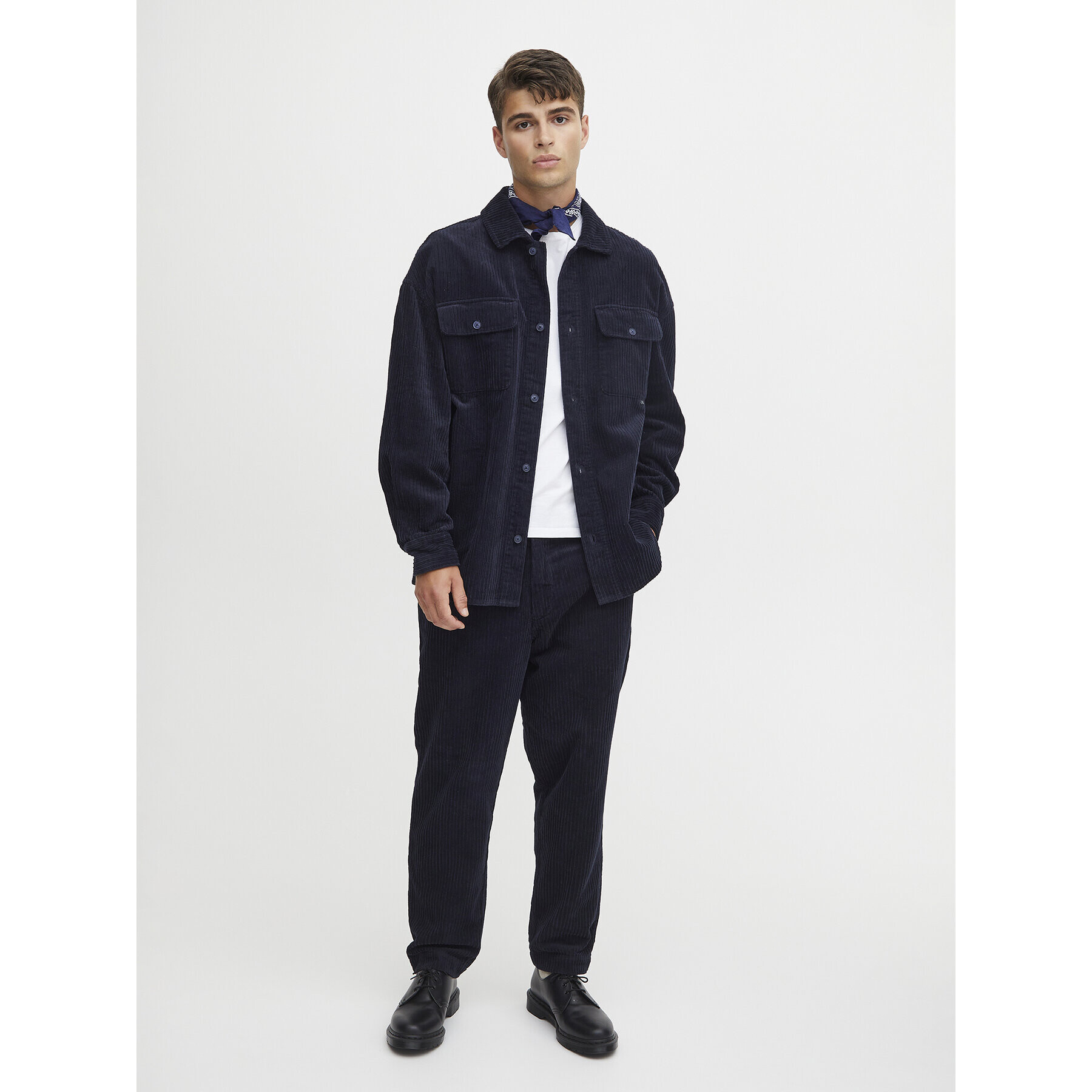 Casual Friday Риза 20504759 Тъмносин Regular Fit - Pepit.bg