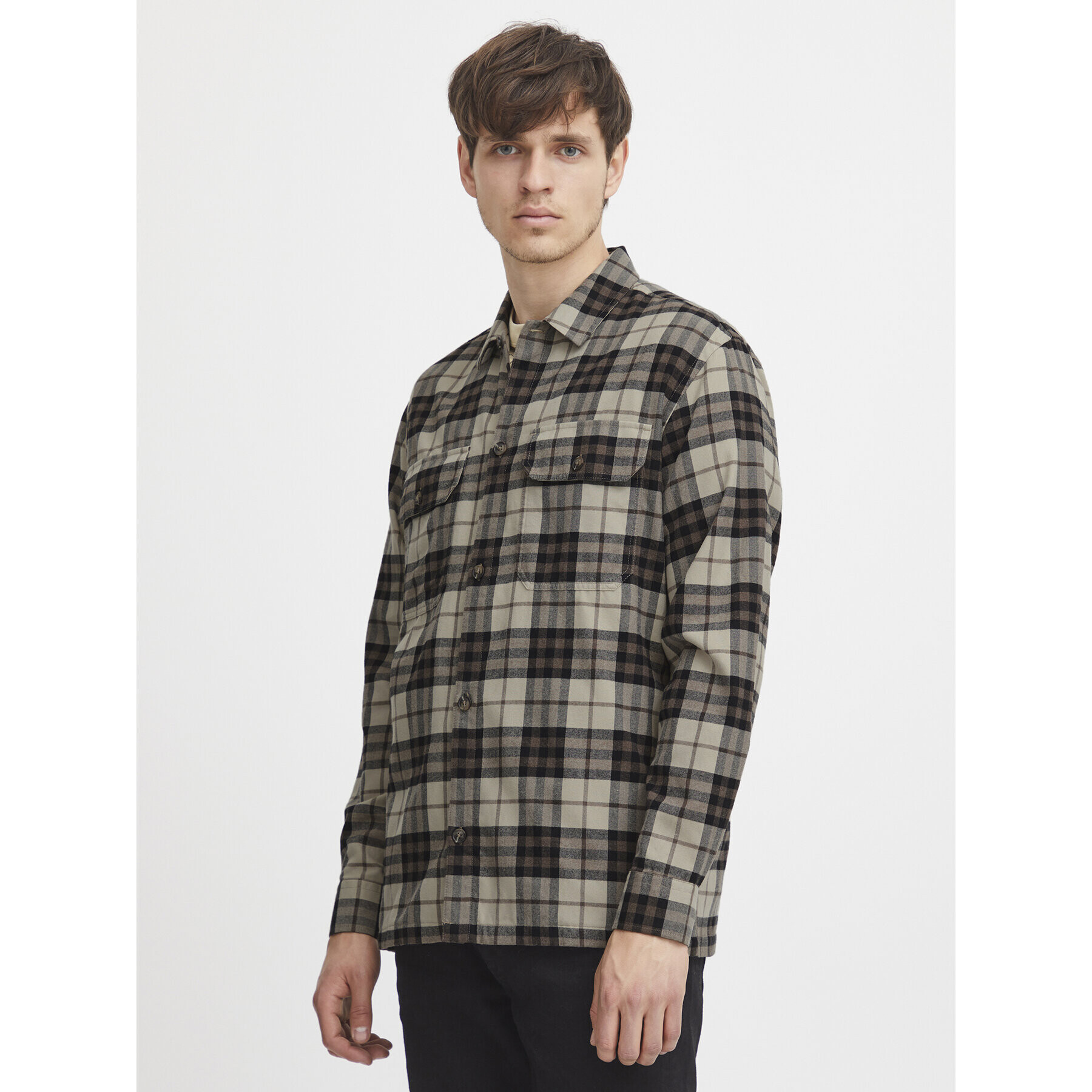 Casual Friday Риза 20504761 Бежов Regular Fit - Pepit.bg