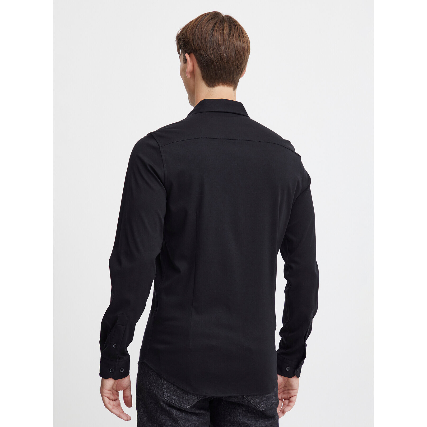 Casual Friday Риза 20504841 Черен Slim Fit - Pepit.bg