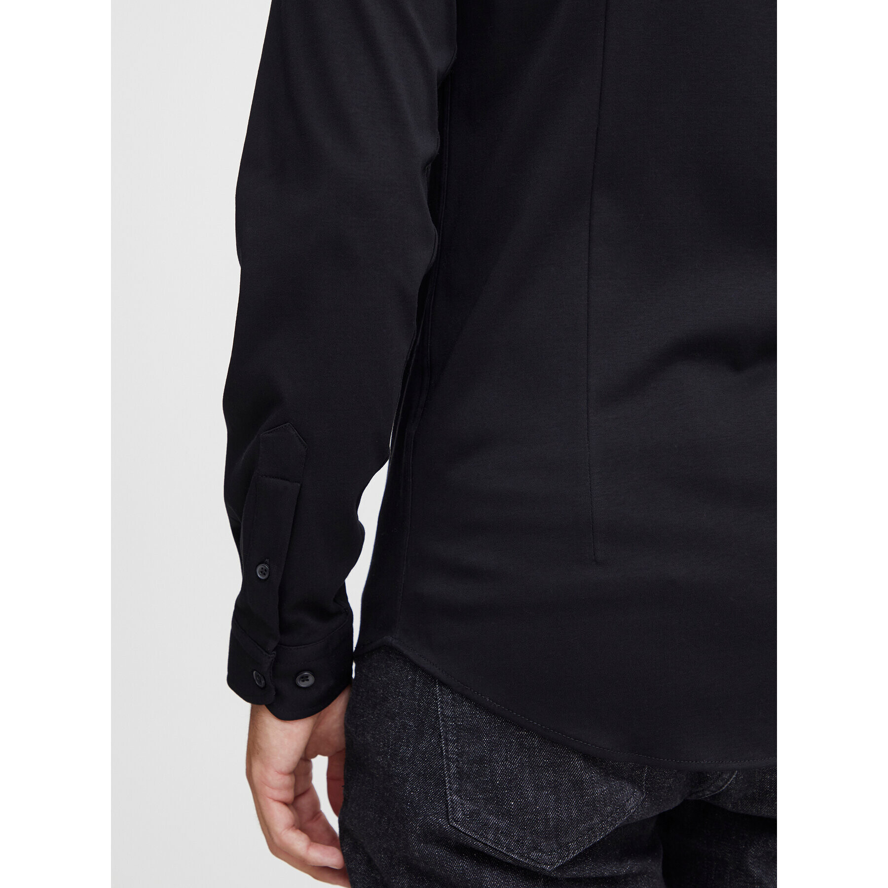 Casual Friday Риза 20504841 Черен Slim Fit - Pepit.bg