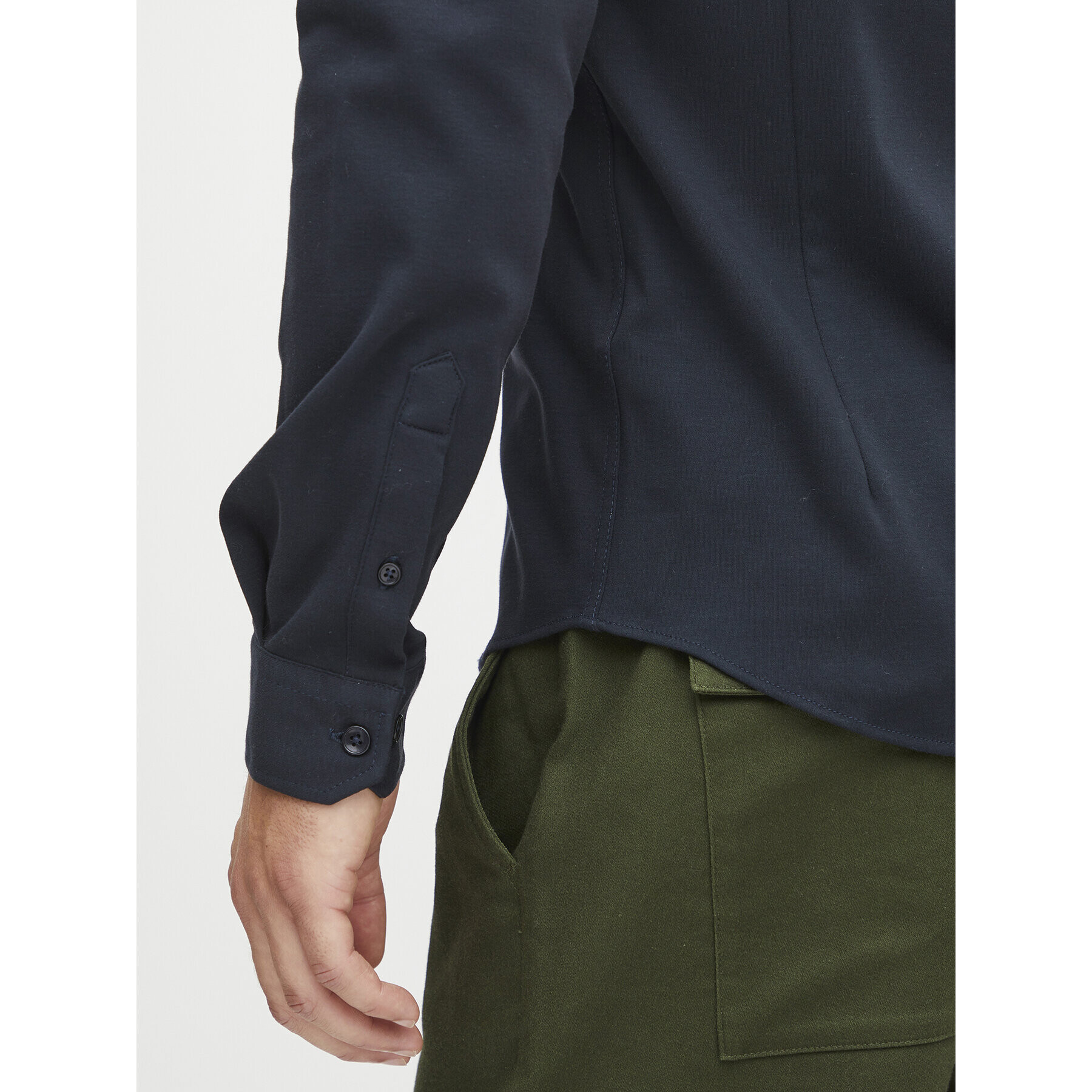 Casual Friday Риза 20504841 Тъмносин Slim Fit - Pepit.bg