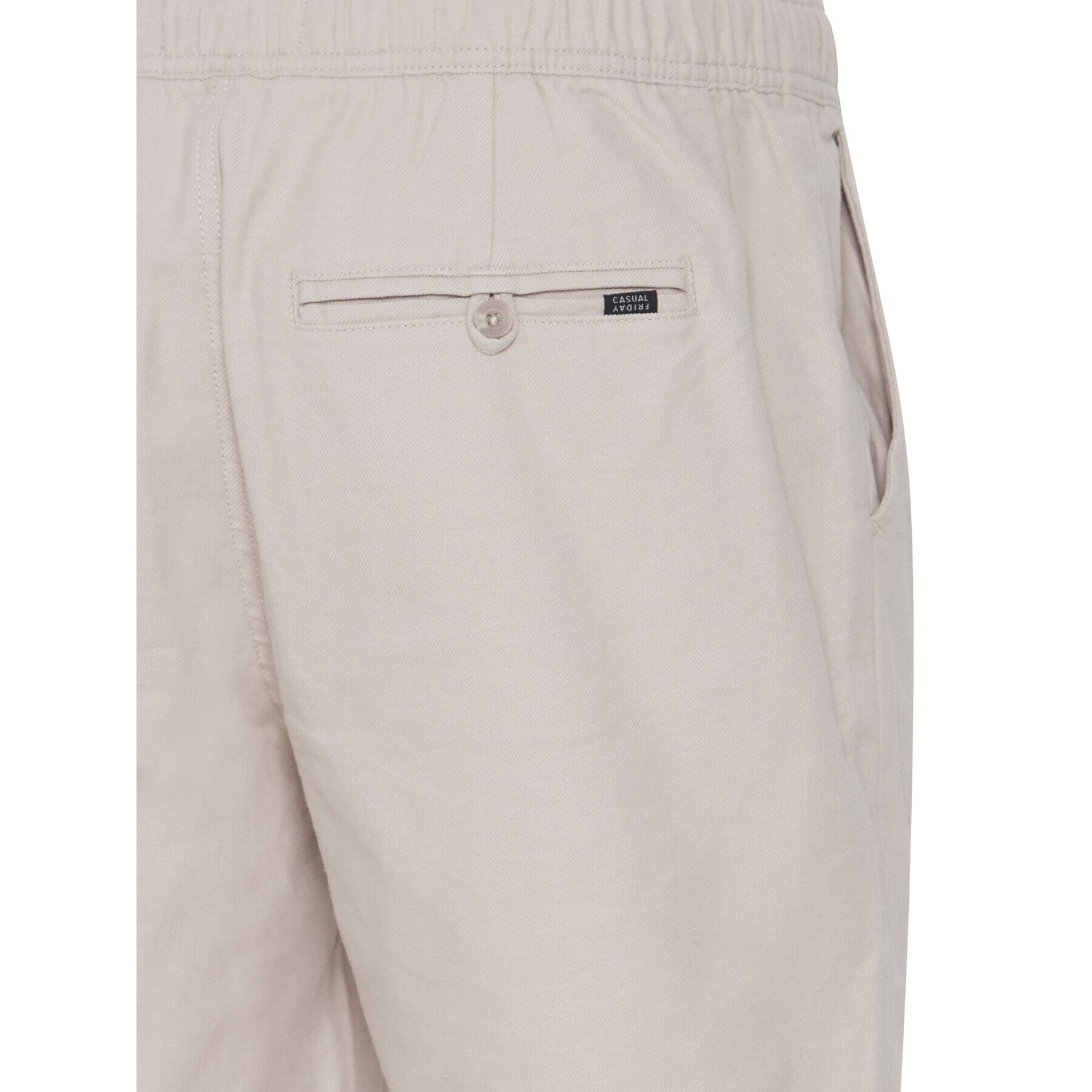 Casual Friday Шорти от плат 20504305 Бежов Regular Fit - Pepit.bg