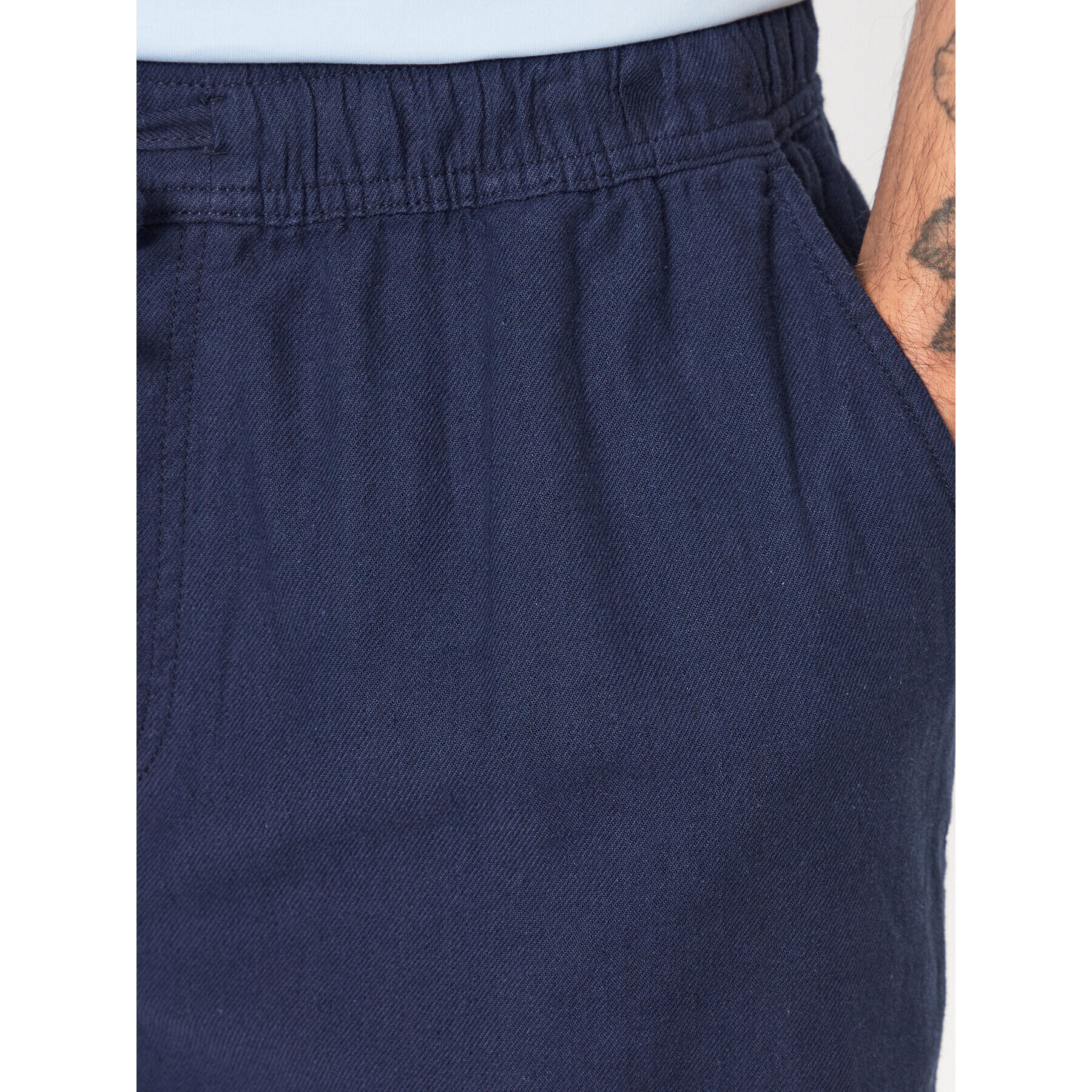 Casual Friday Шорти от плат 20504305 Тъмносин Regular Fit - Pepit.bg