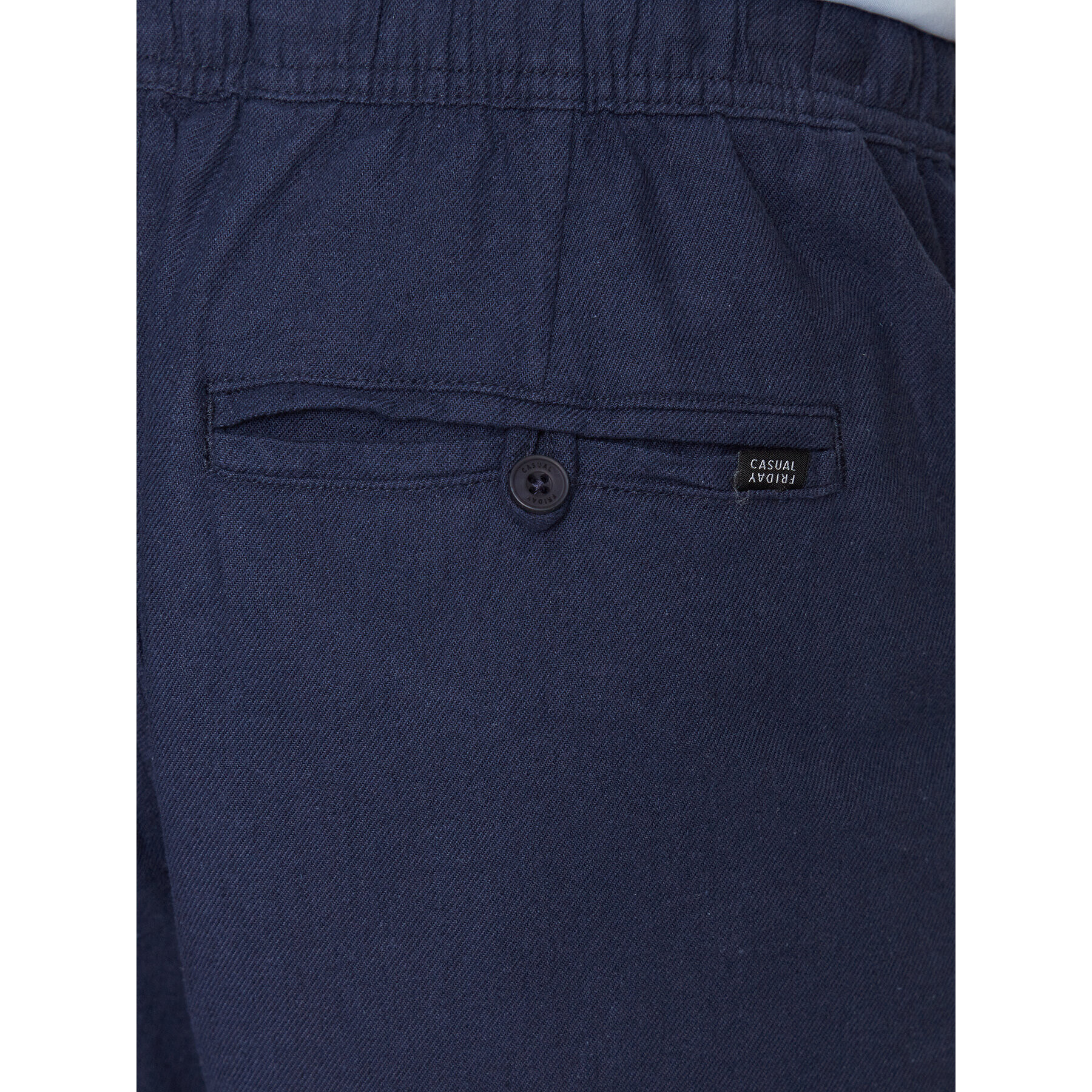 Casual Friday Шорти от плат 20504305 Тъмносин Regular Fit - Pepit.bg