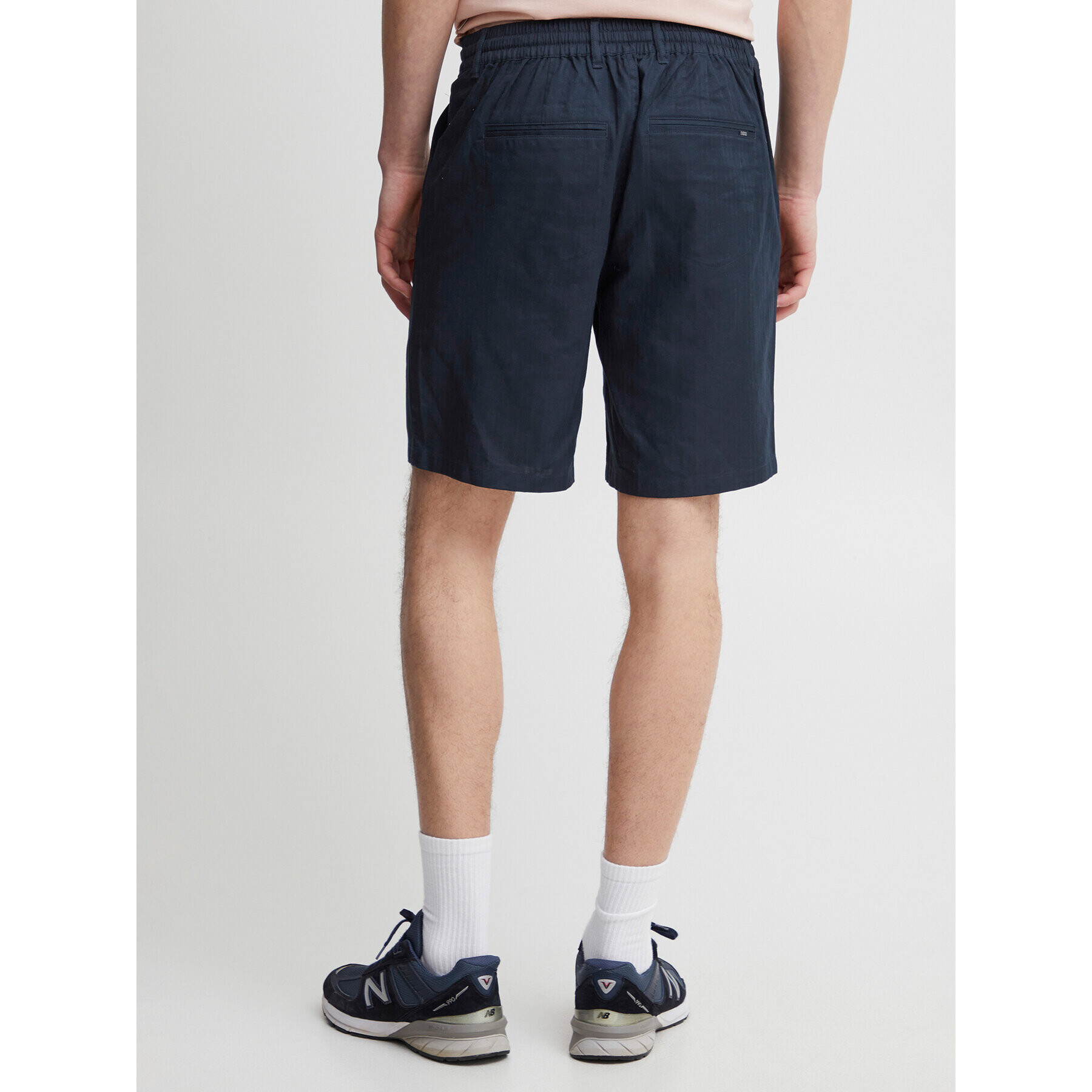 Casual Friday Шорти от плат 20504678 Тъмносин Regular Fit - Pepit.bg