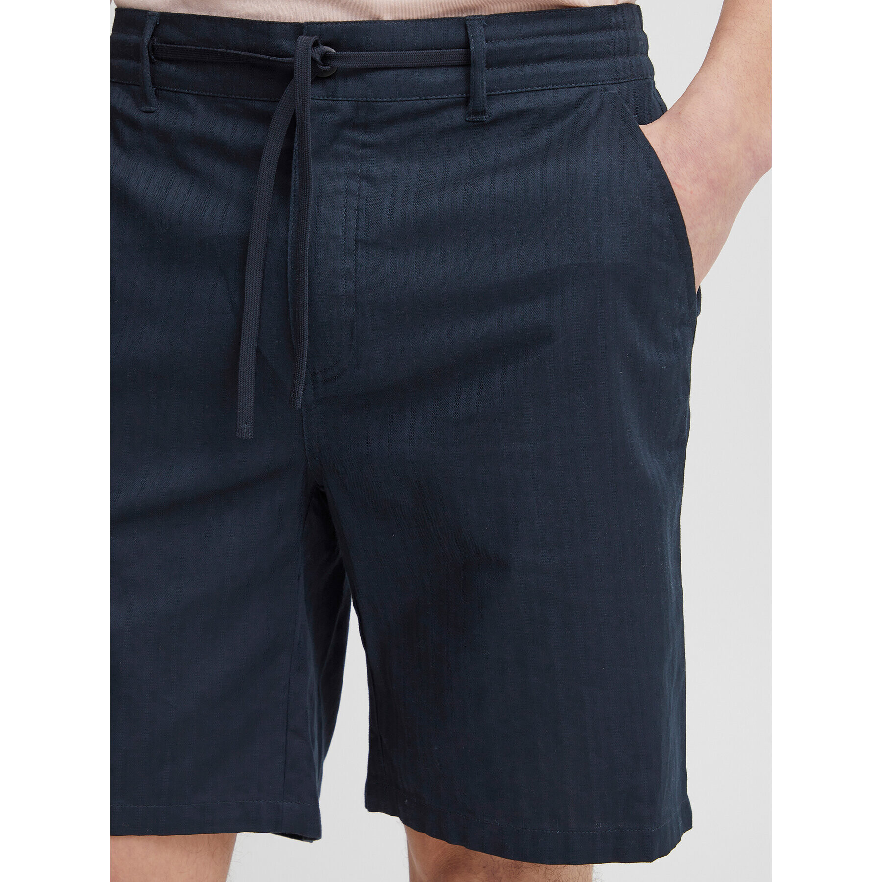 Casual Friday Шорти от плат 20504678 Тъмносин Regular Fit - Pepit.bg