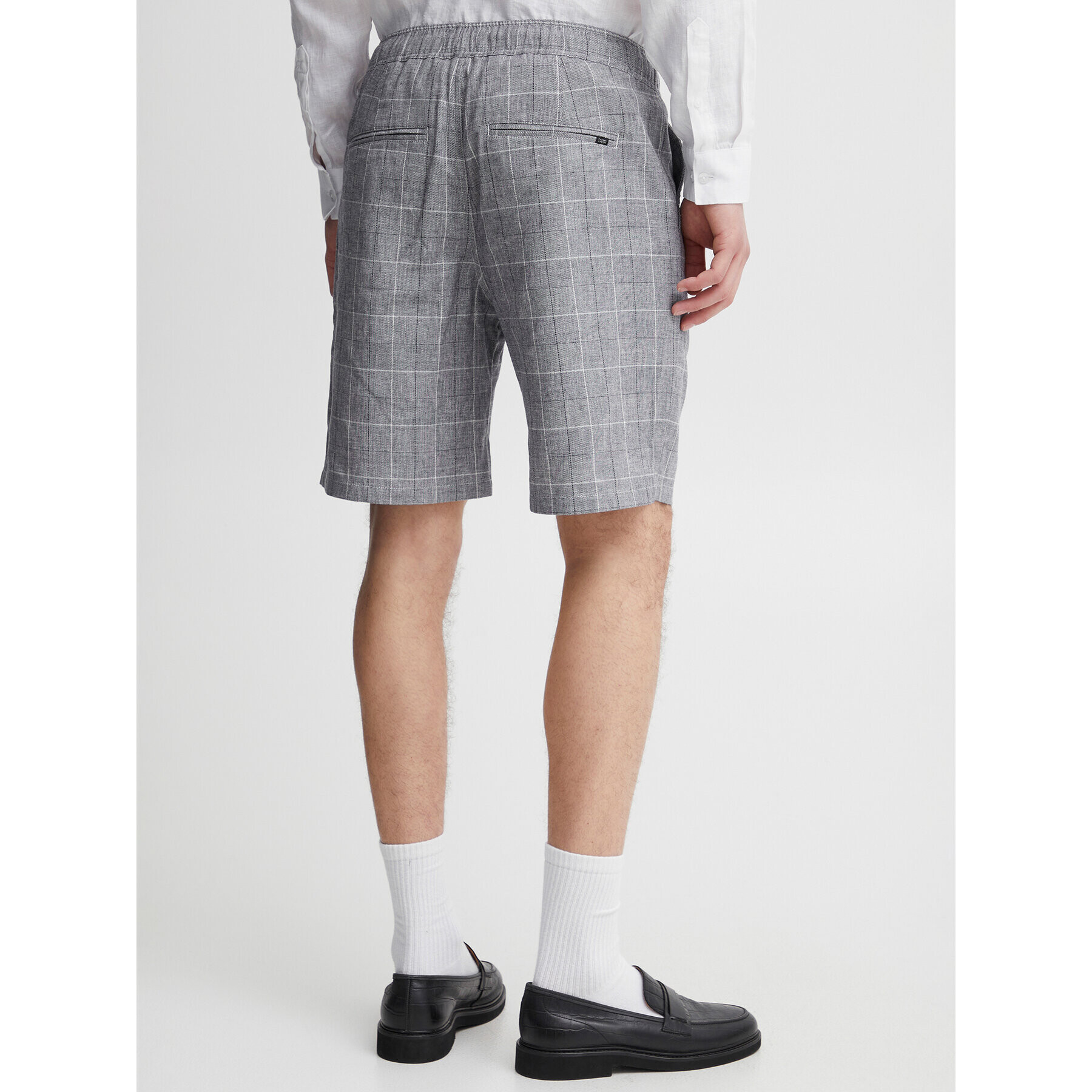Casual Friday Шорти от плат 20504698 Сив Regular Fit - Pepit.bg