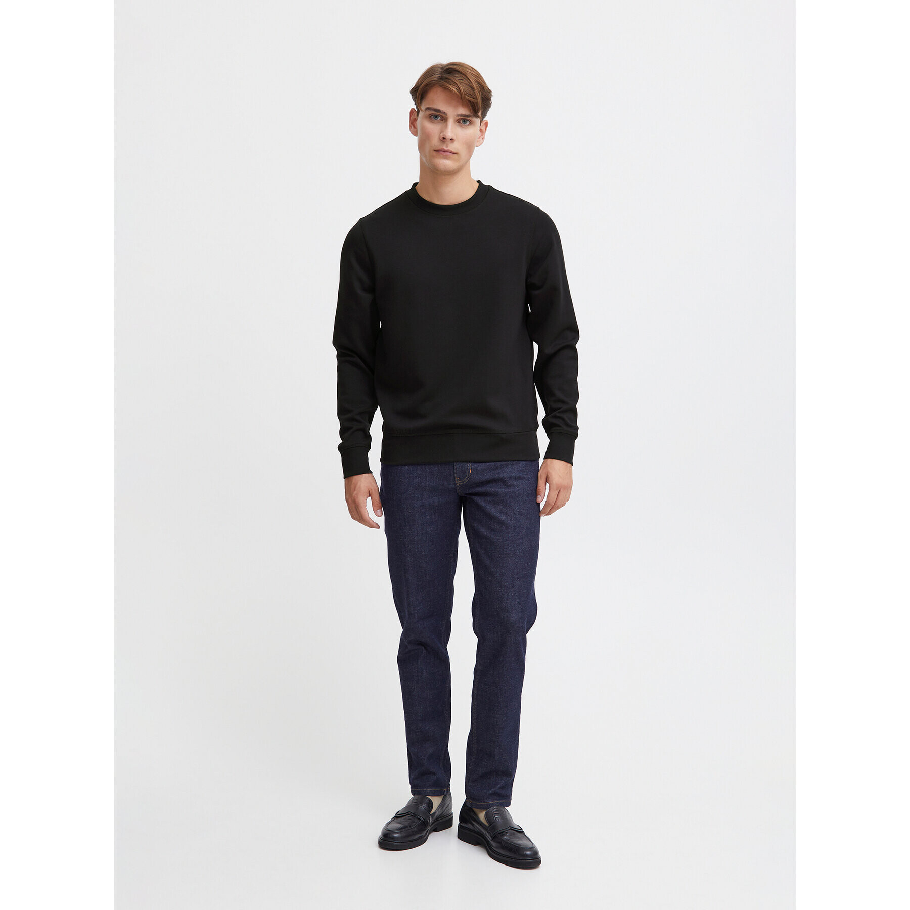 Casual Friday Суитшърт 20504731 Черен Regular Fit - Pepit.bg