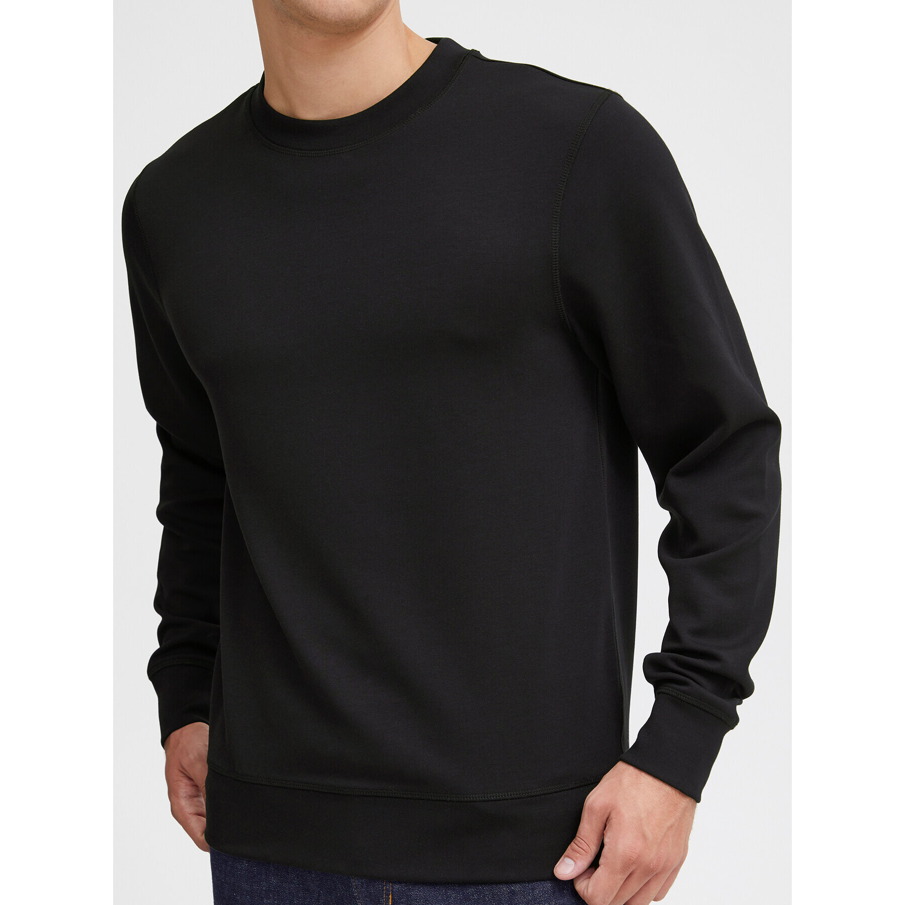 Casual Friday Суитшърт 20504731 Черен Regular Fit - Pepit.bg