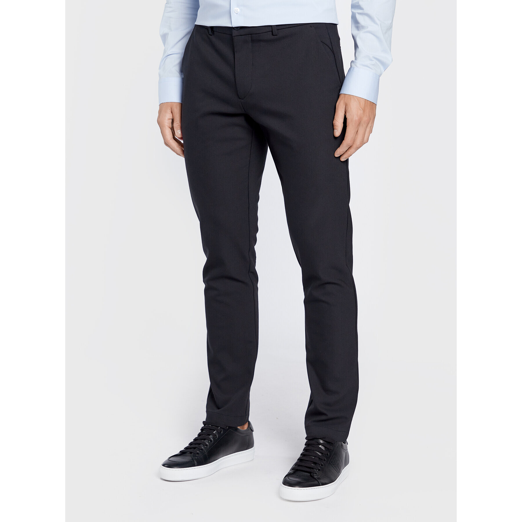 Casual Friday Текстилни панталони Philip 20502776 Черен Slim Fit - Pepit.bg