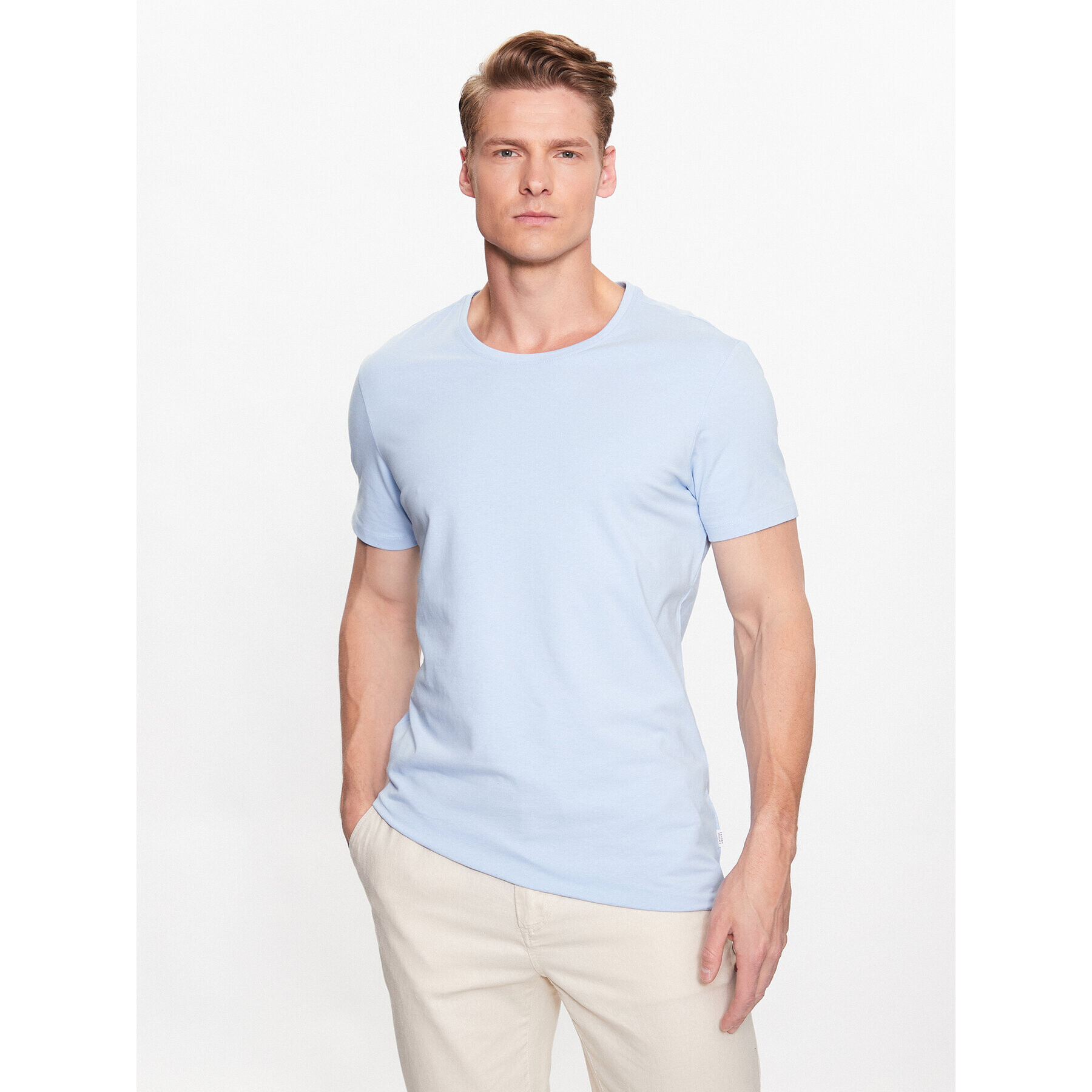 Casual Friday Тишърт 20503063 Син Slim Fit - Pepit.bg