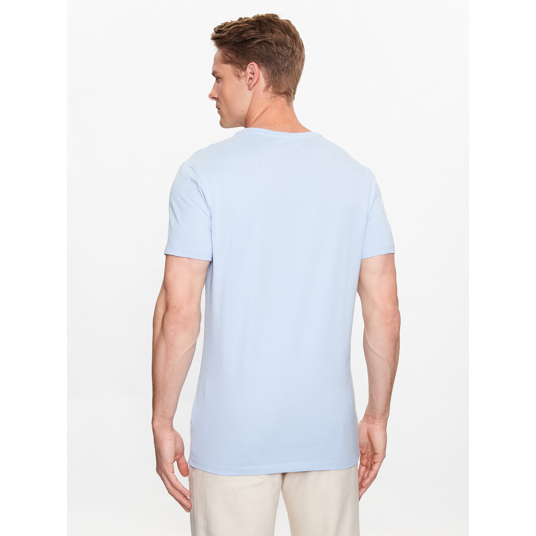 Casual Friday Тишърт 20503063 Син Slim Fit - Pepit.bg