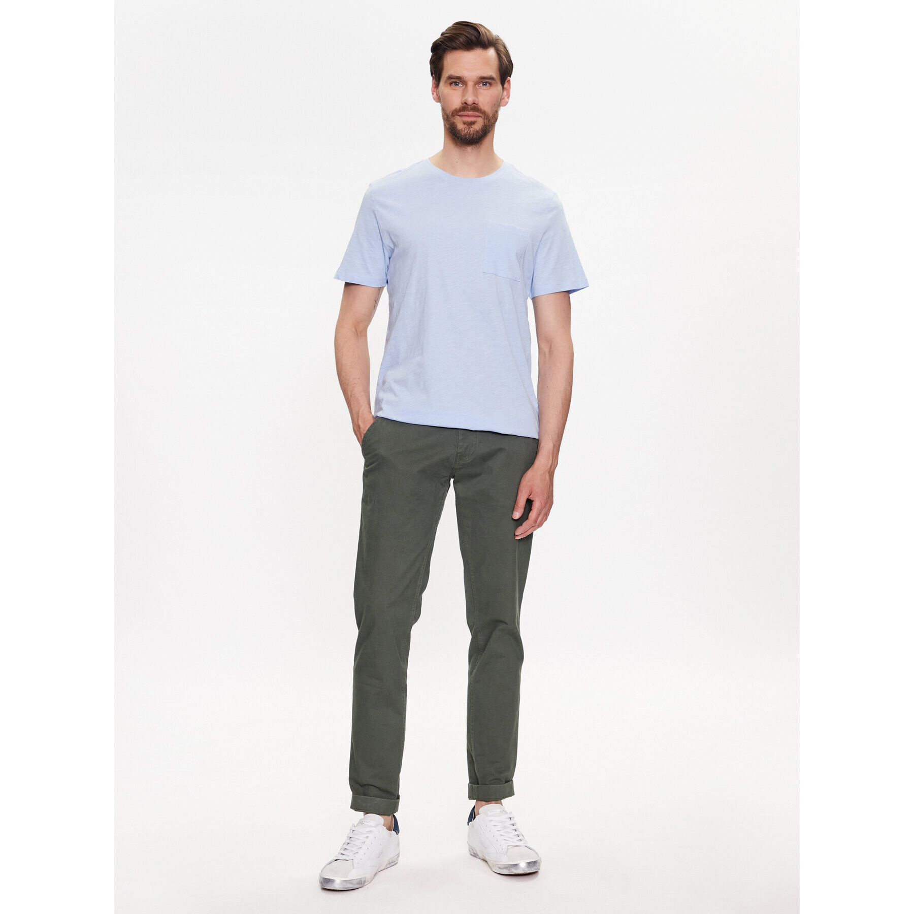 Casual Friday Тишърт 20504283 Син Regular Fit - Pepit.bg