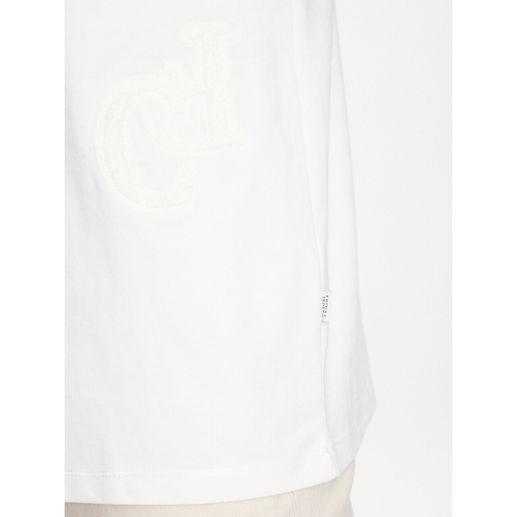 Casual Friday Тишърт 20504605 Екрю Regular Fit - Pepit.bg