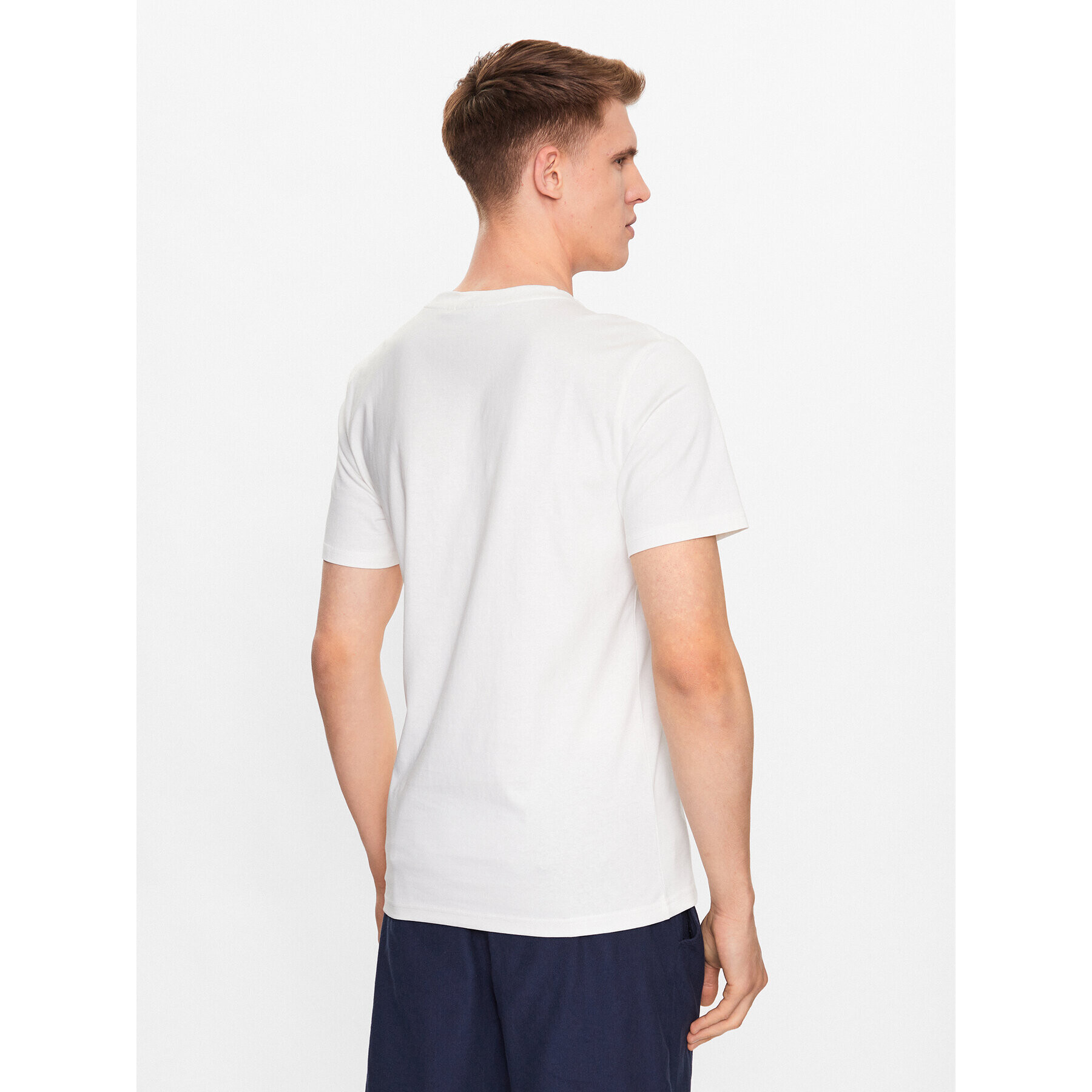 Casual Friday Тишърт 20504704 Екрю Regular Fit - Pepit.bg