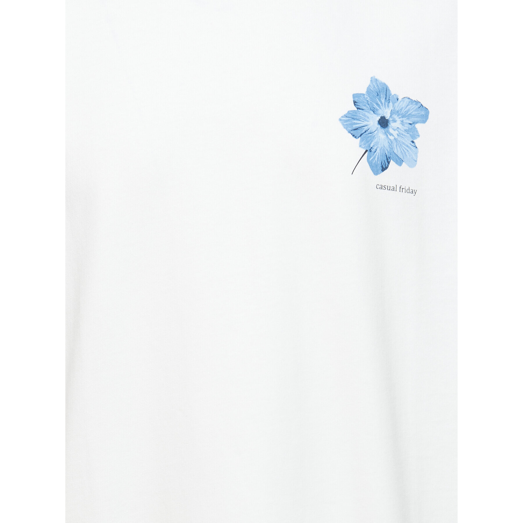 Casual Friday Тишърт 20504712 Екрю Regular Fit - Pepit.bg