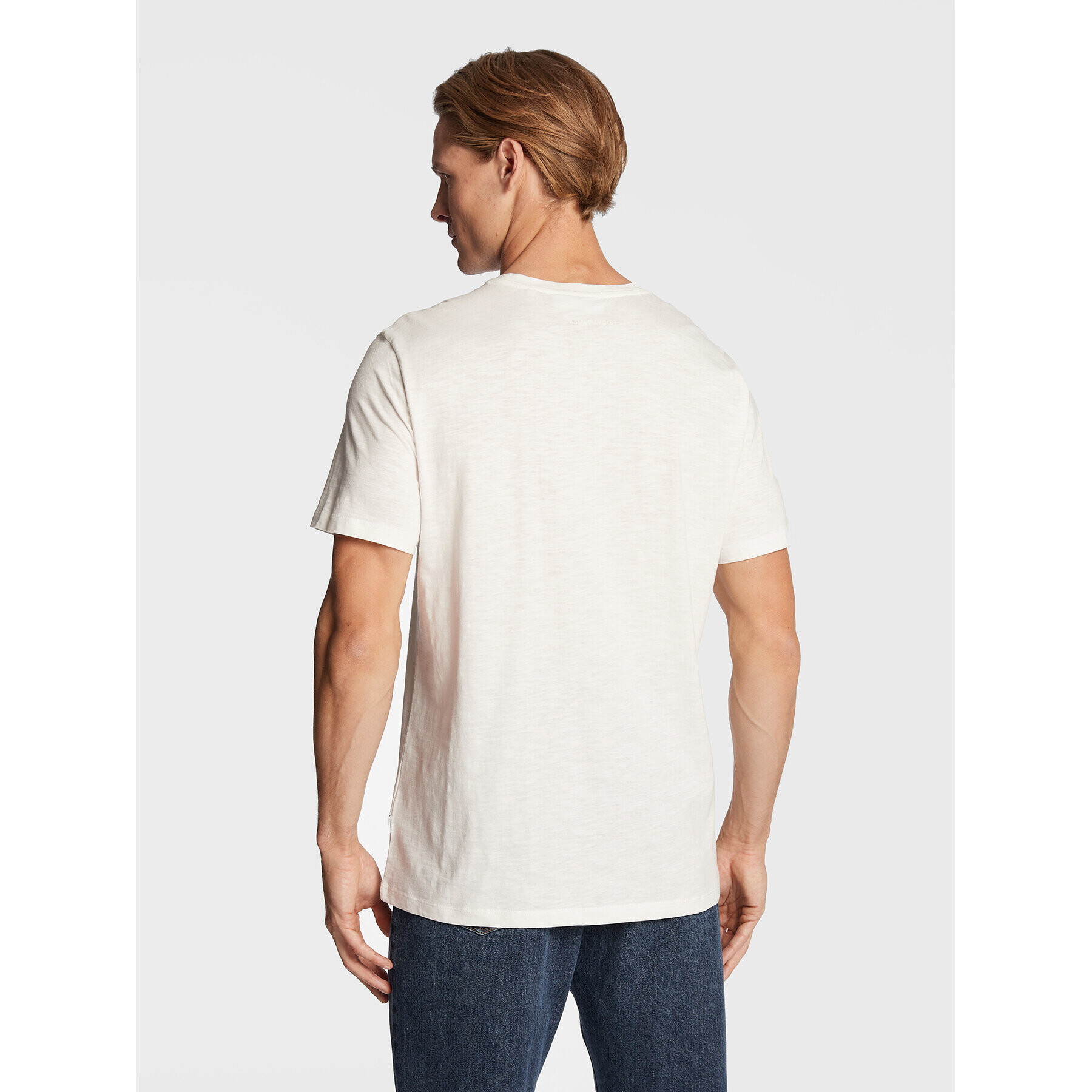 Casual Friday Тишърт Thor 20504283 Бял Regular Fit - Pepit.bg