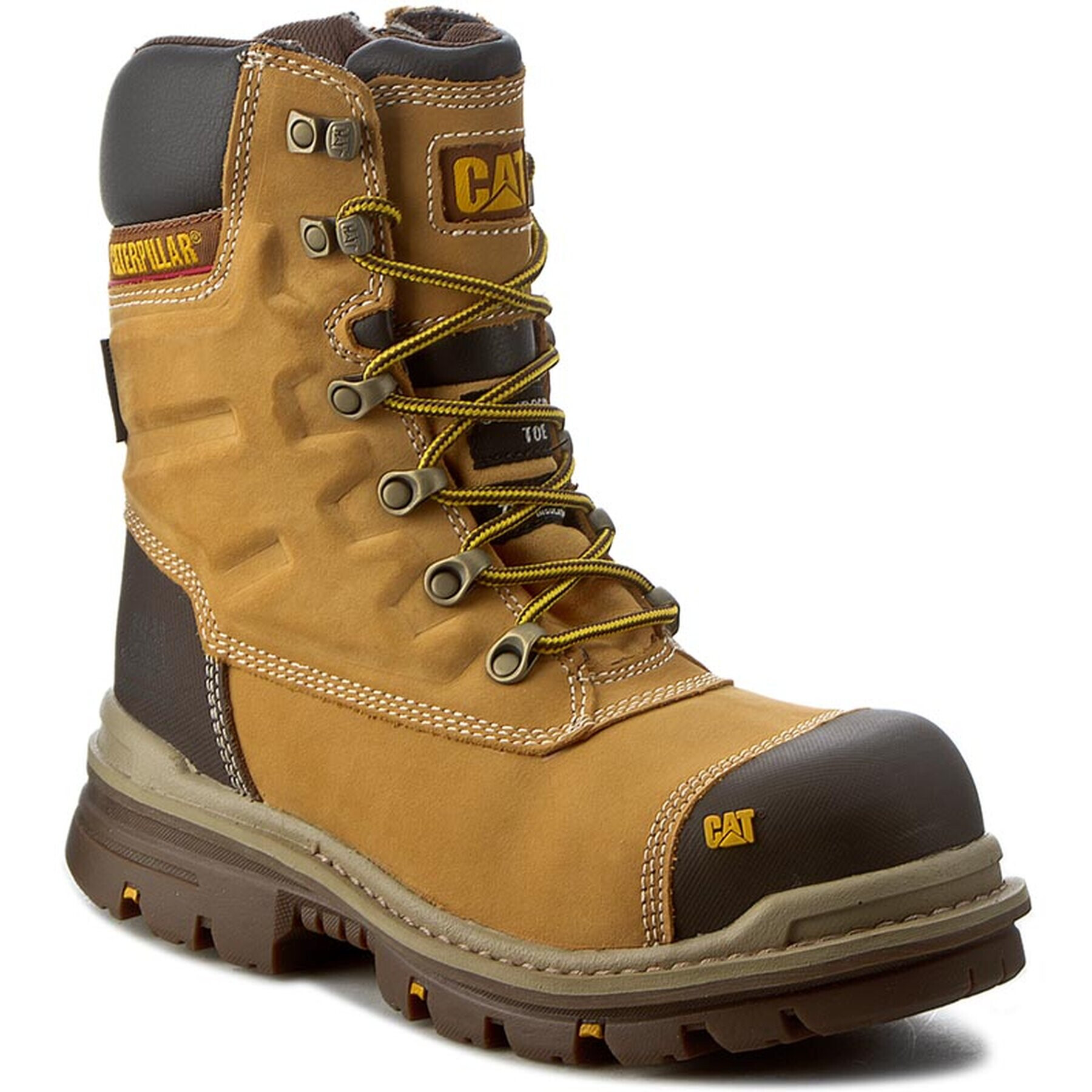 CATerpillar Обувки Premier 8" WP TX P720148 Кафяв - Pepit.bg