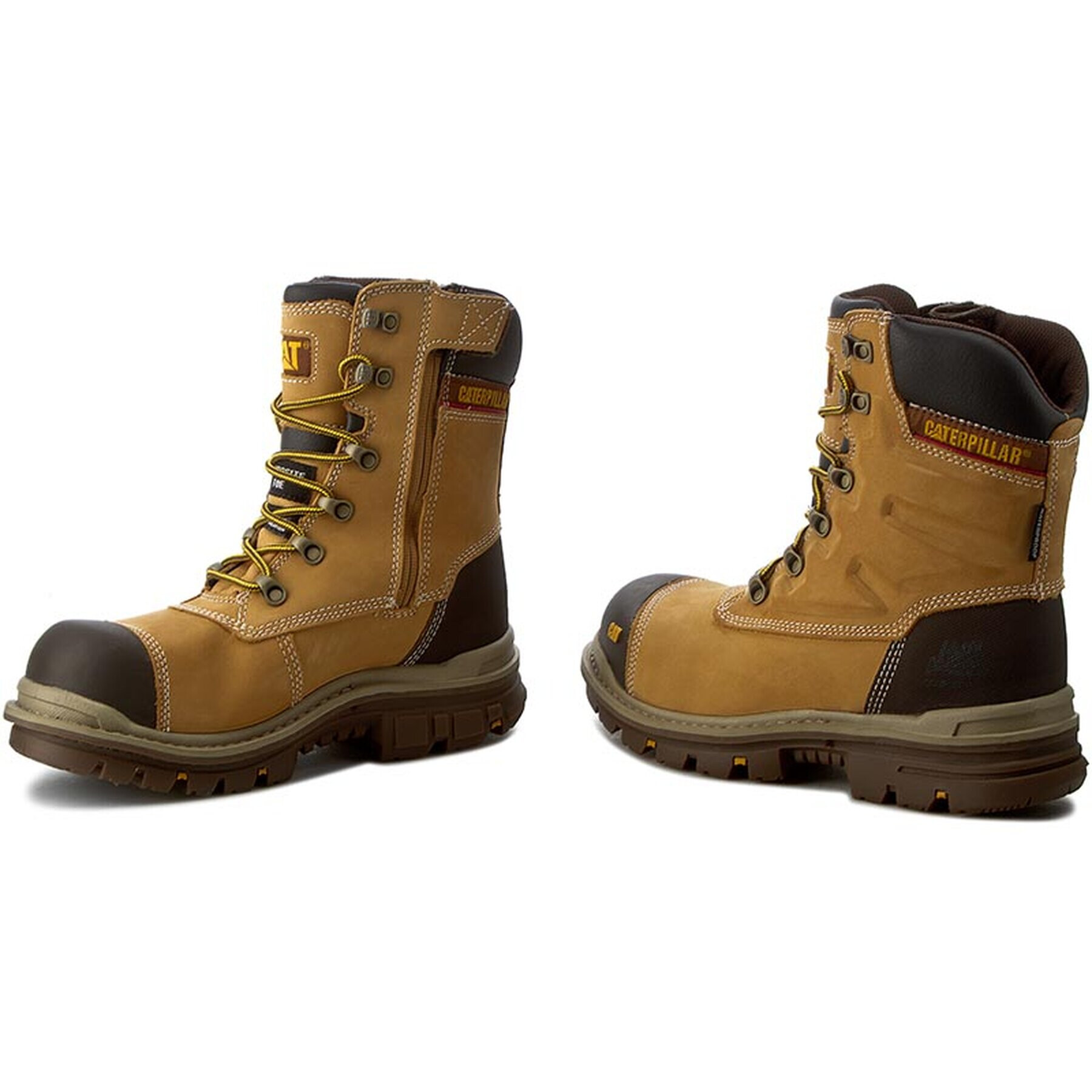 CATerpillar Обувки Premier 8" WP TX P720148 Кафяв - Pepit.bg