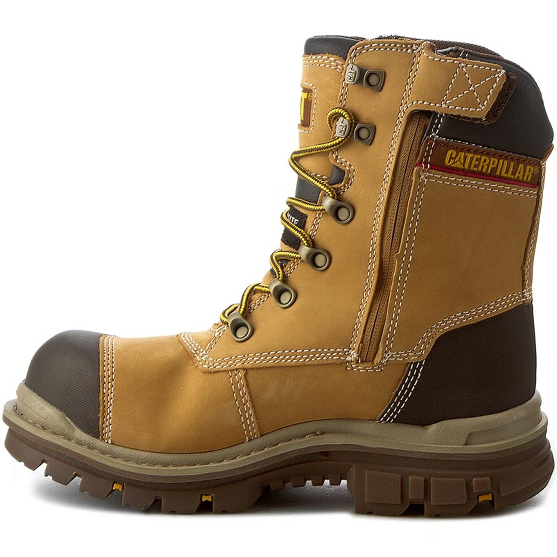 CATerpillar Обувки Premier 8" WP TX P720148 Кафяв - Pepit.bg