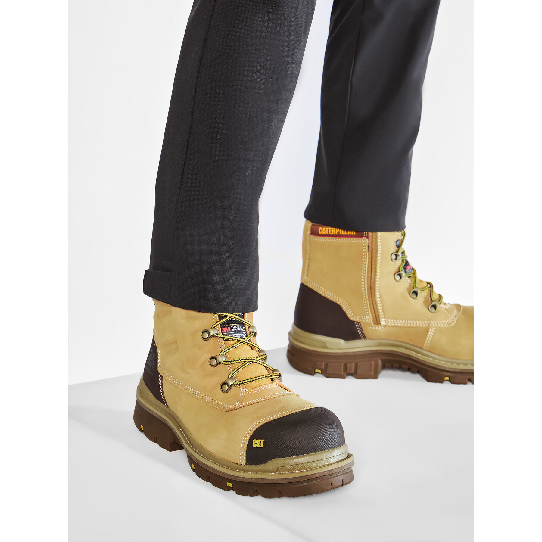 CATerpillar Обувки Premier 8" WP TX P720148 Кафяв - Pepit.bg