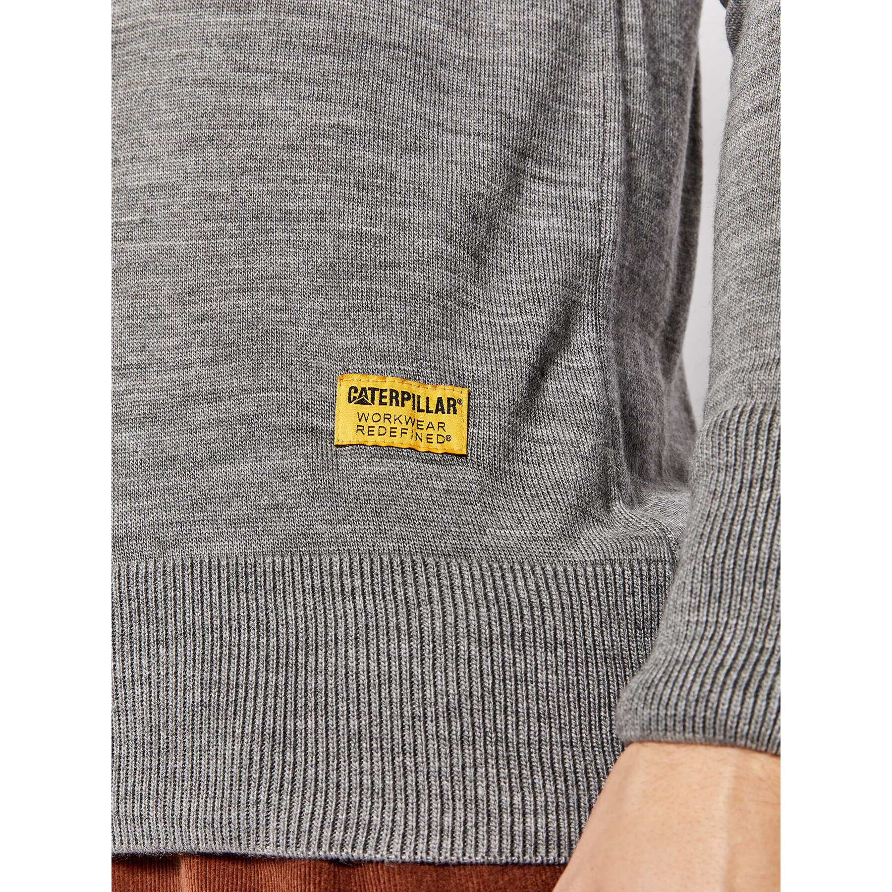 CATerpillar Поло 2410084 Сив Regular Fit - Pepit.bg