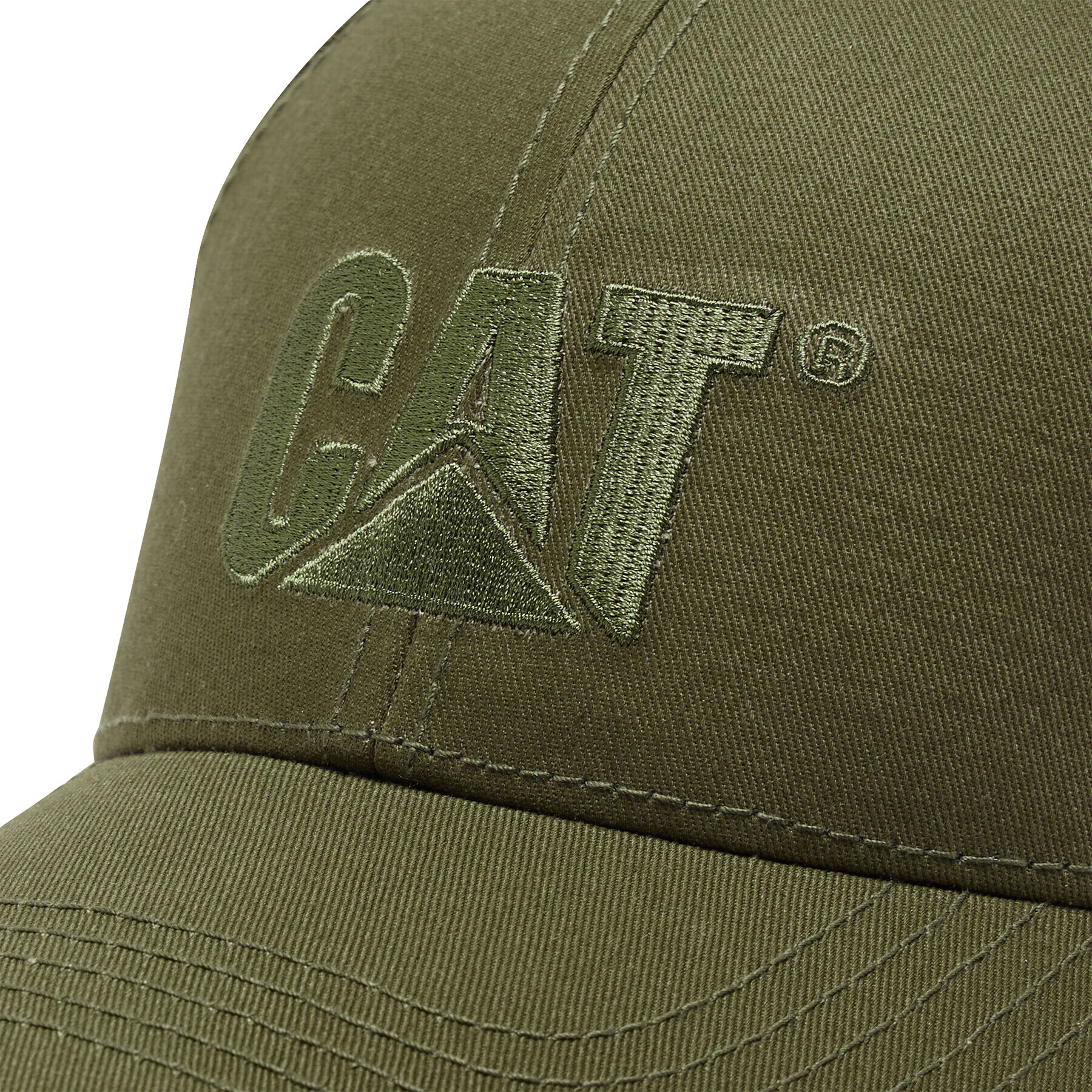 CATerpillar Шапка с козирка Raised Logo 1120062 Зелен - Pepit.bg