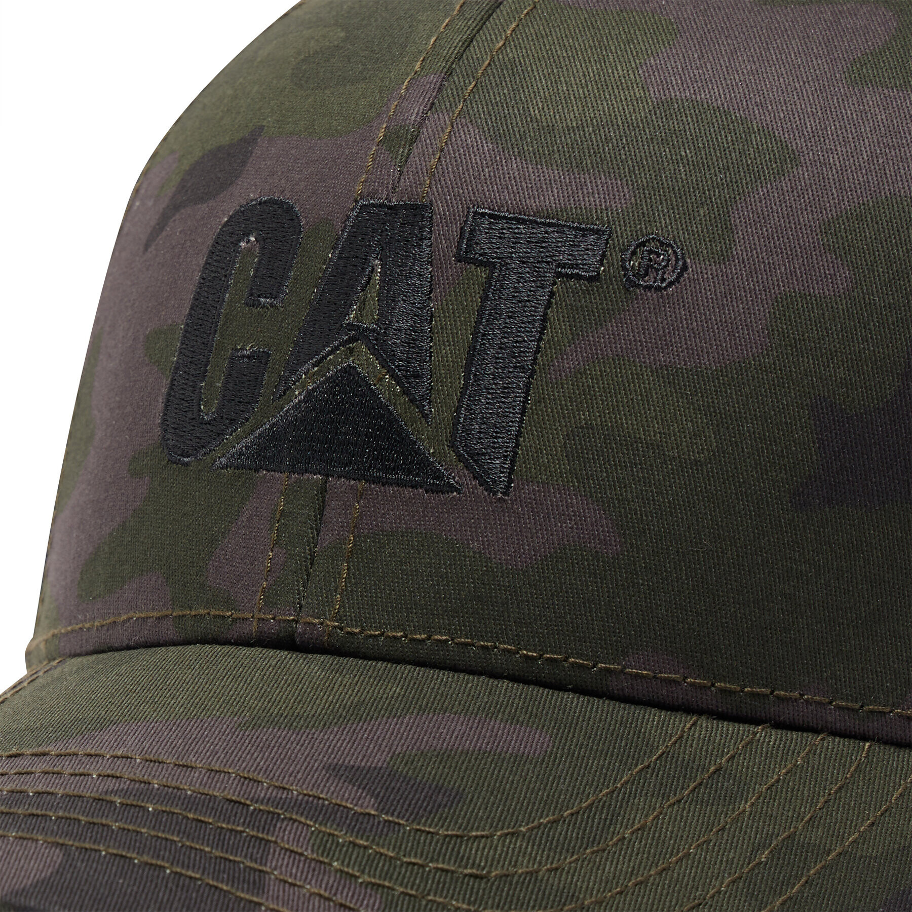 CATerpillar Шапка с козирка Raised Logo 1120062 Зелен - Pepit.bg