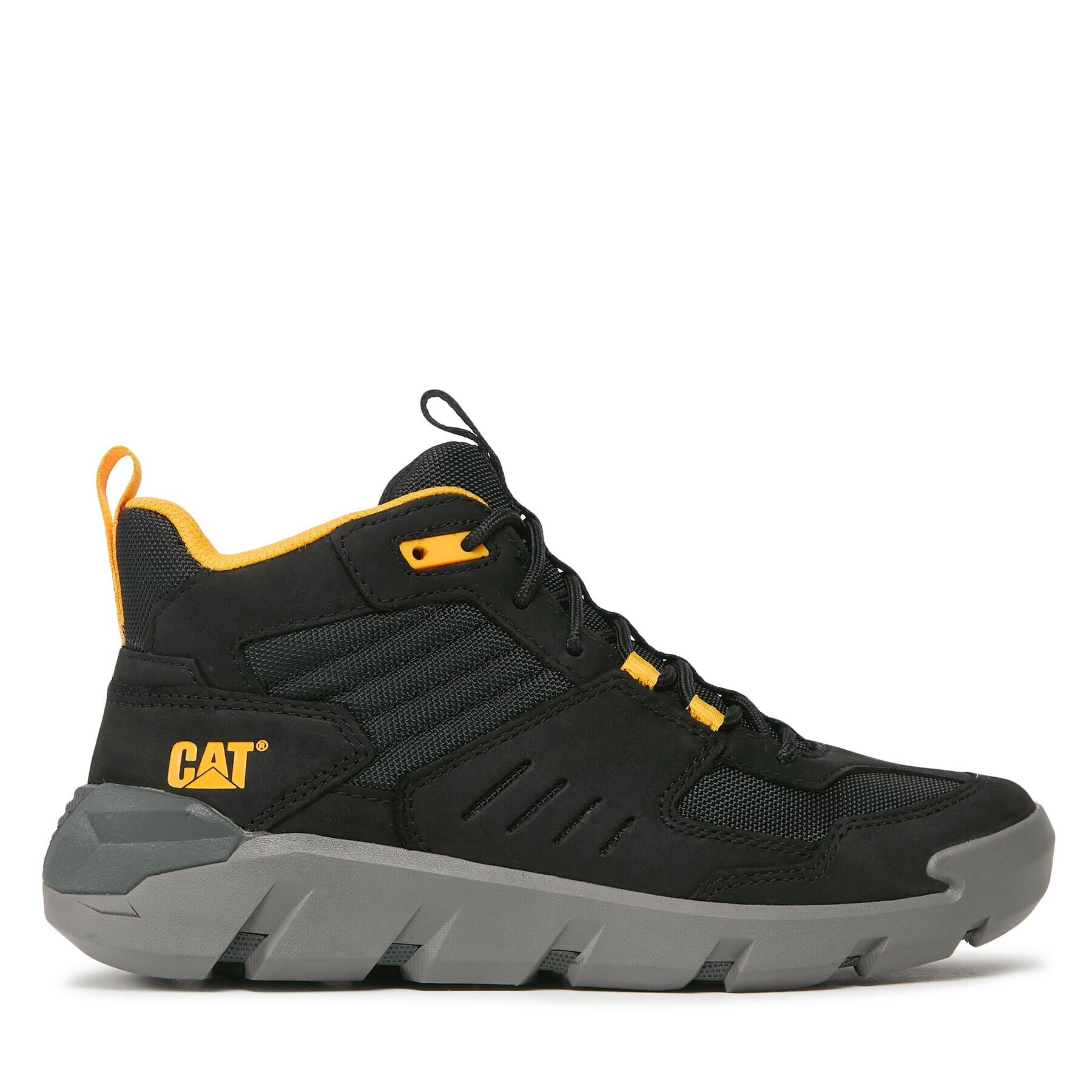 CATerpillar Сникърси Crail Mid P725600 Черен - Pepit.bg