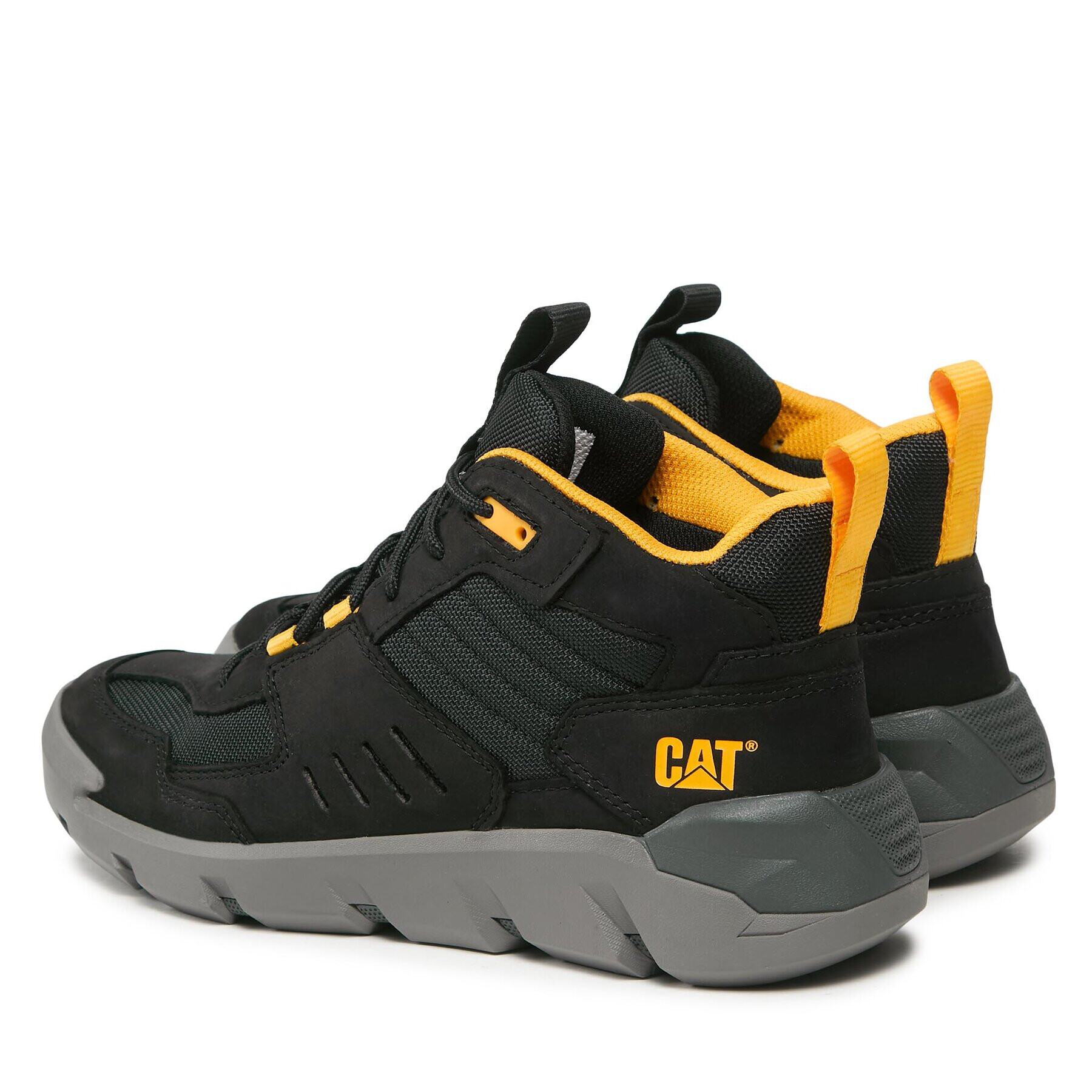 CATerpillar Сникърси Crail Mid P725600 Черен - Pepit.bg