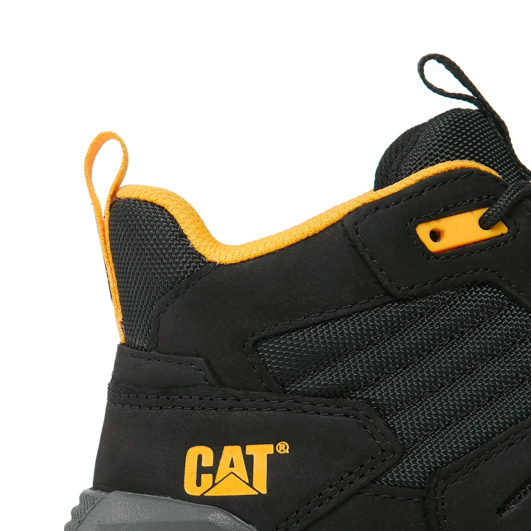 CATerpillar Сникърси Crail Mid P725600 Черен - Pepit.bg