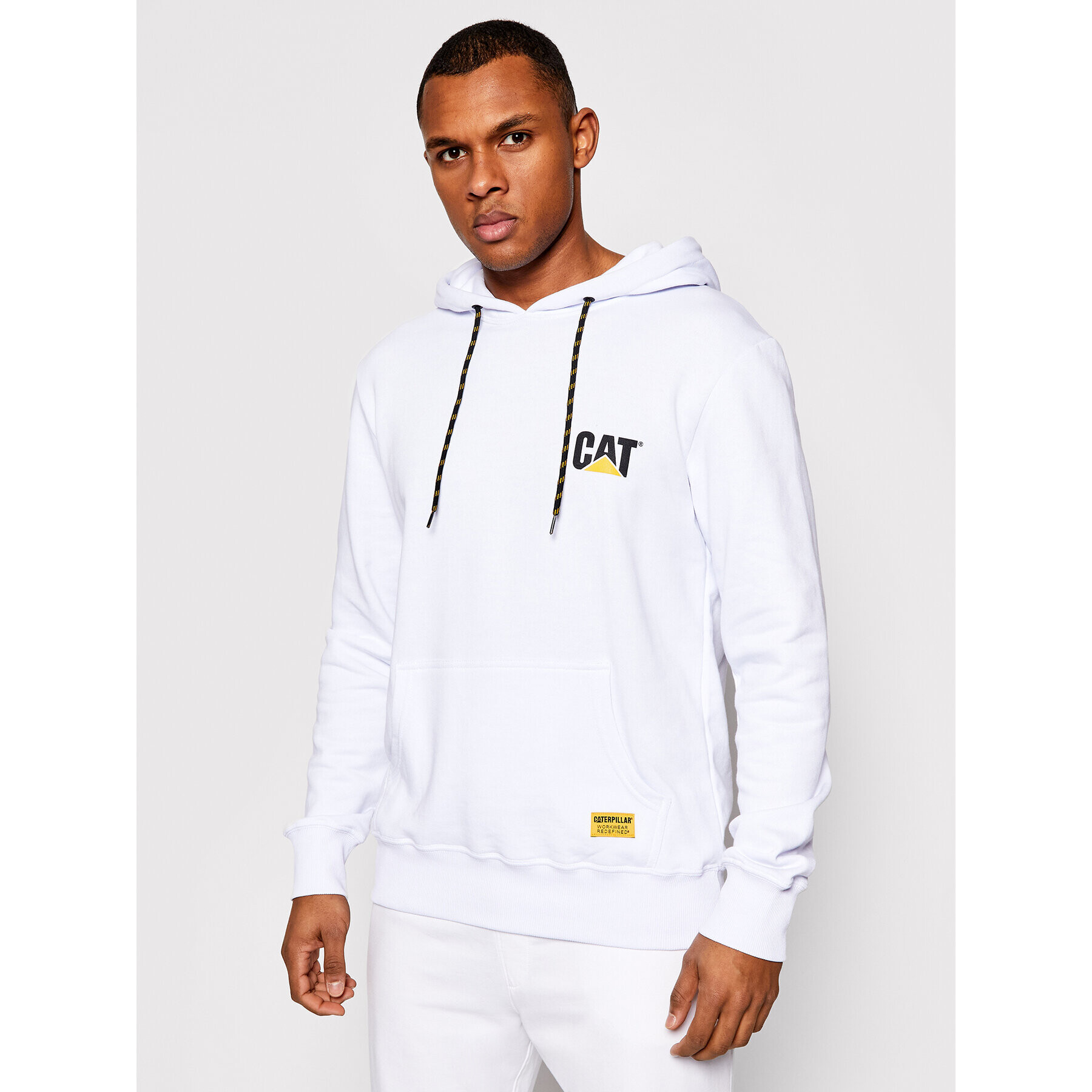 CATerpillar Суитшърт 2910387 Бял Regular Fit - Pepit.bg