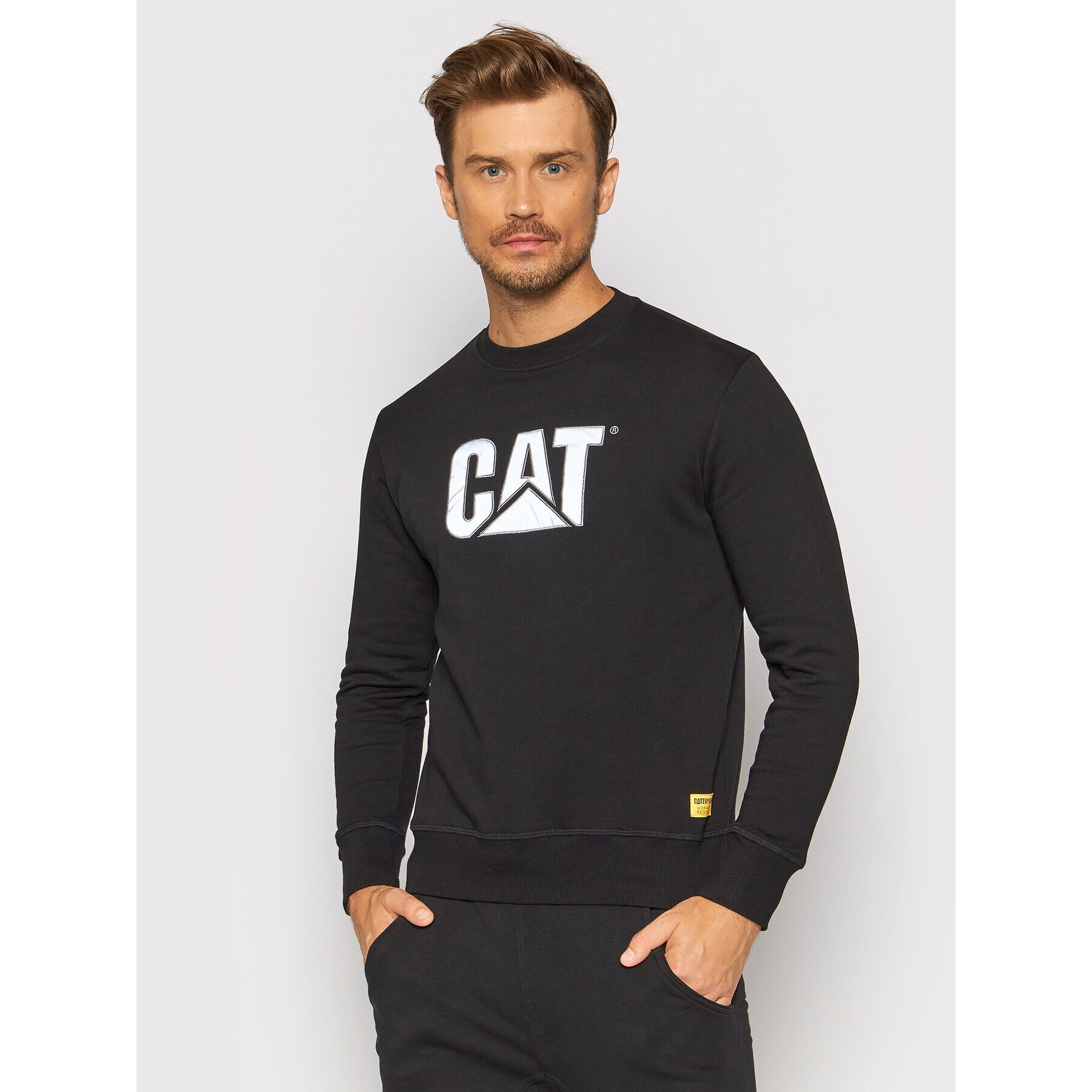 CATerpillar Суитшърт 2910391 Черен Regular Fit - Pepit.bg