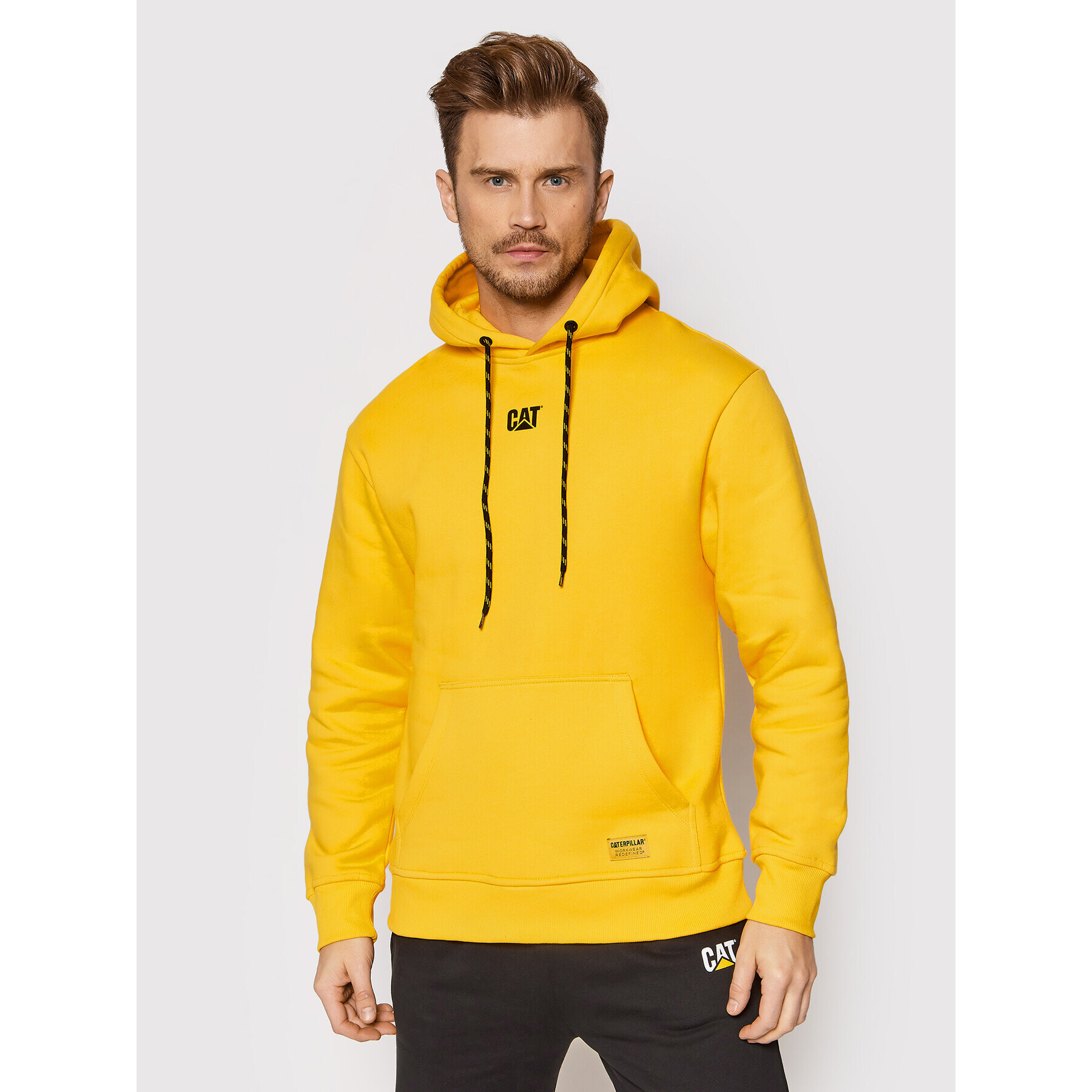 CATerpillar Суитшърт 2910512 Жълт Regular Fit - Pepit.bg