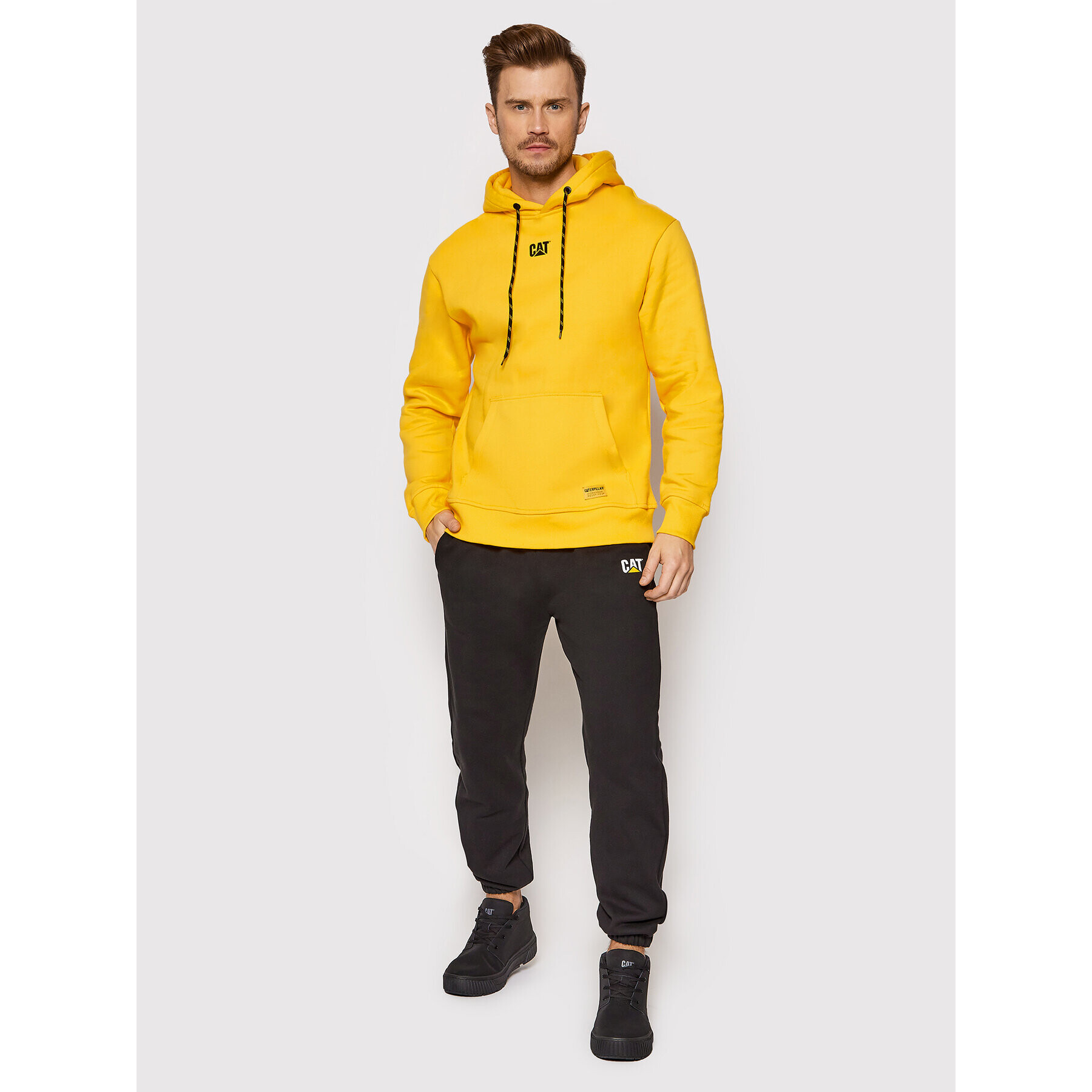 CATerpillar Суитшърт 2910512 Жълт Regular Fit - Pepit.bg