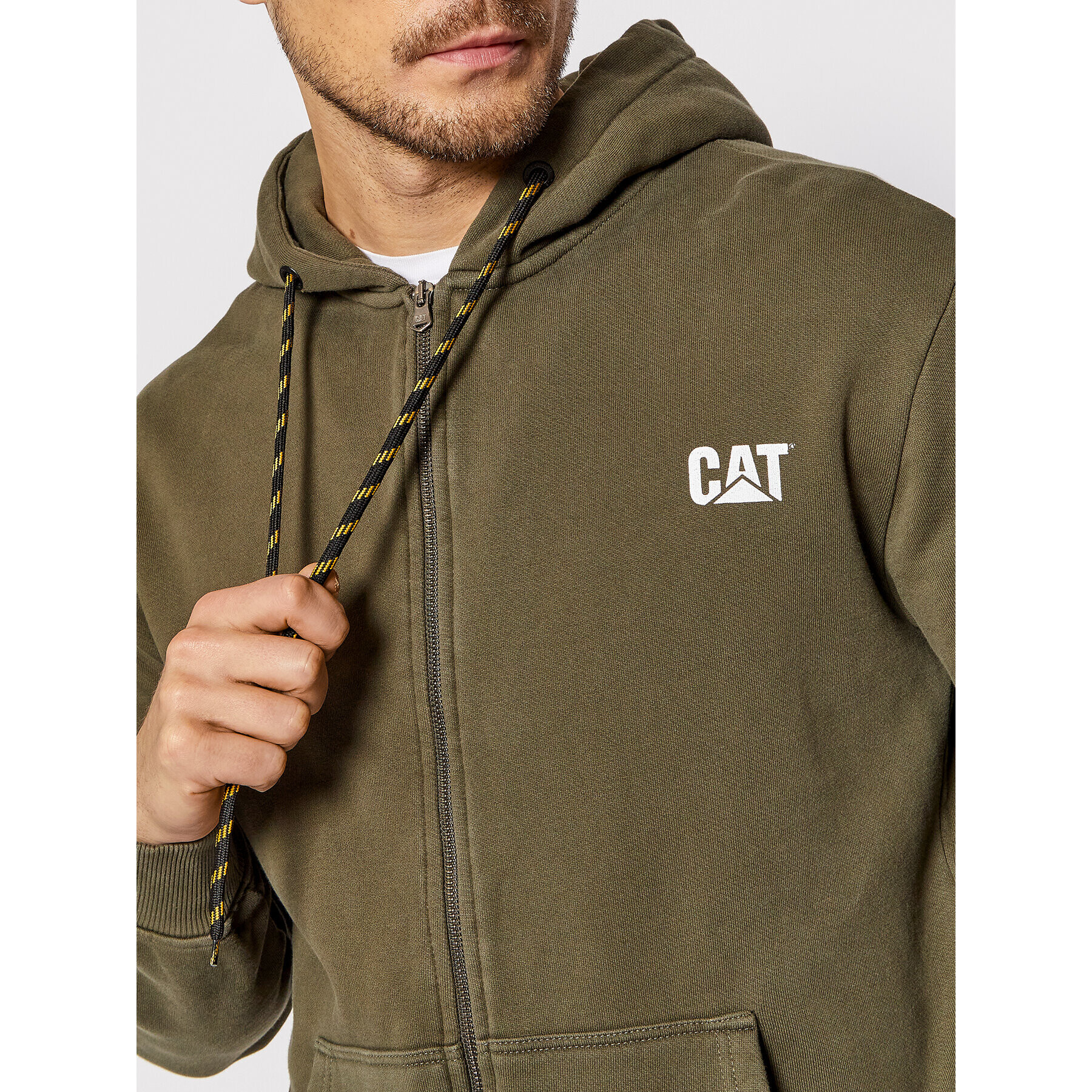 CATerpillar Суитшърт 2910513 Зелен Regular Fit - Pepit.bg